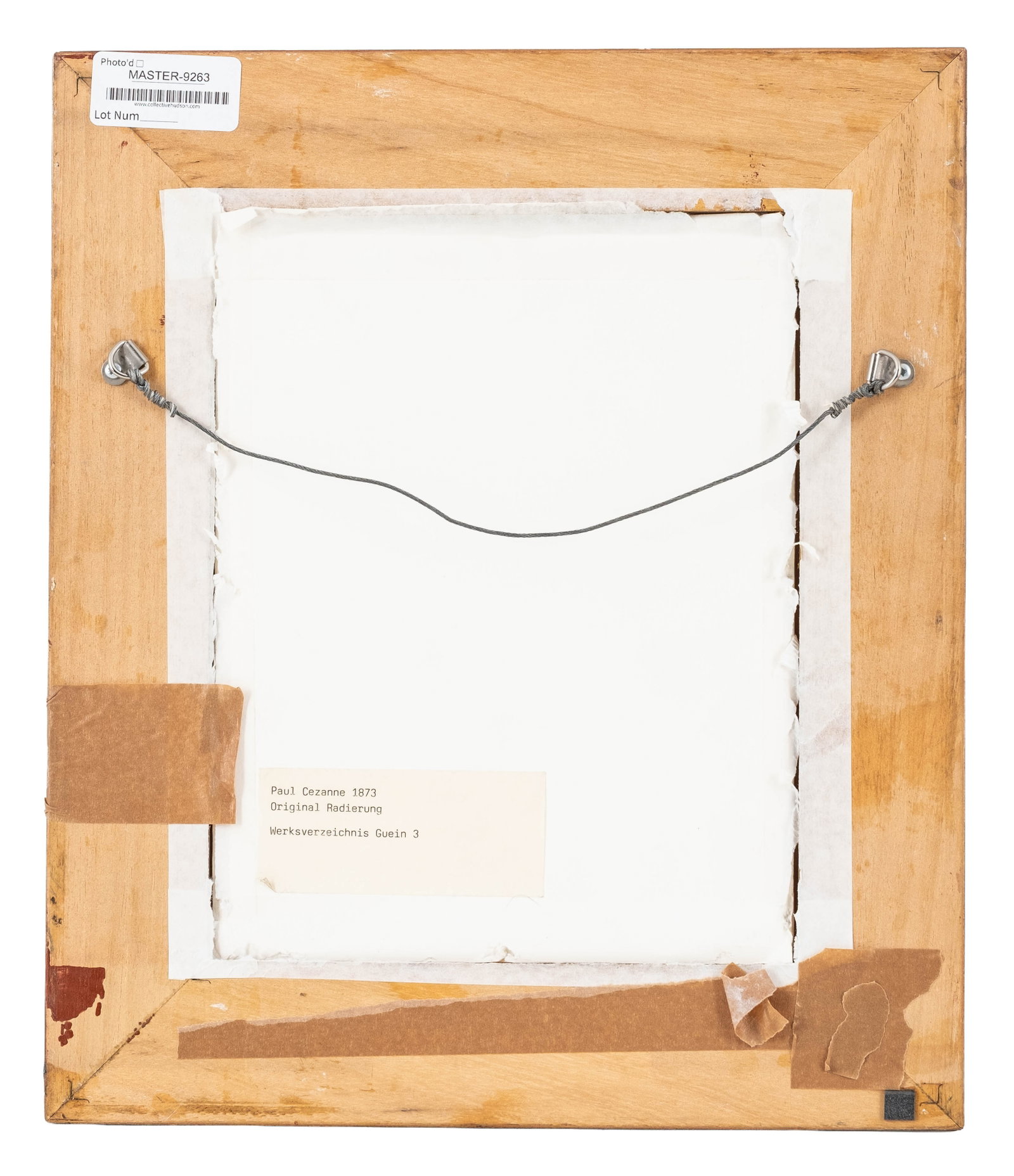No Reserve: Paul Cézanne (after) 'Head of a Young Girl' Etching and Drypoint, Signed - 6