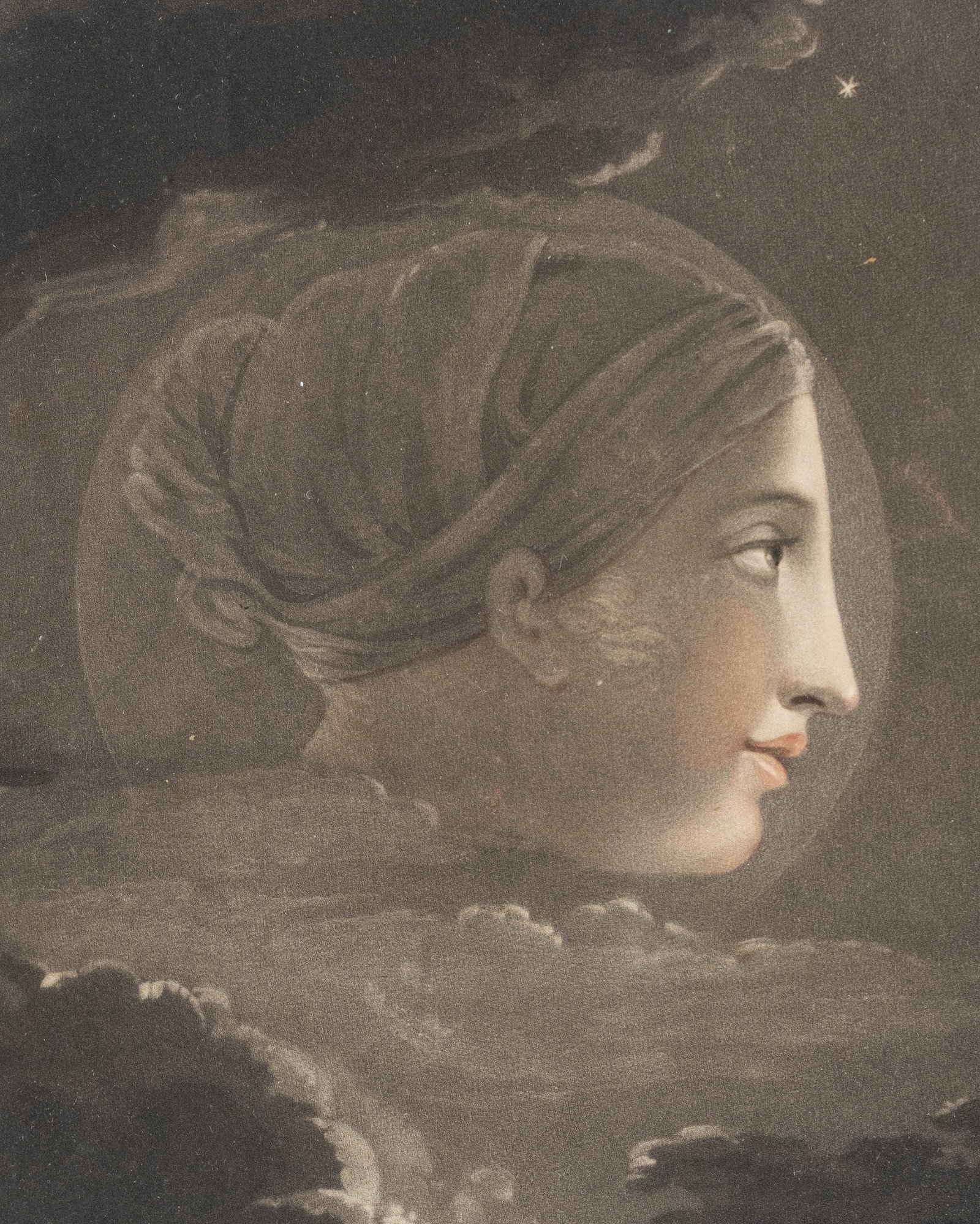 No Reserve: François Huet-Villiers 'Luna' Engraving by Charles Turner, 1809 - 6