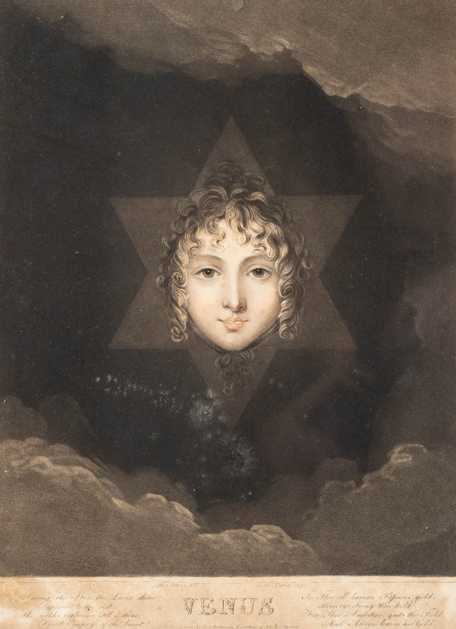 No Reserve: François Huet-Villiers 'Venus' Engraving by Charles Turner, 1809 (1 of 7)