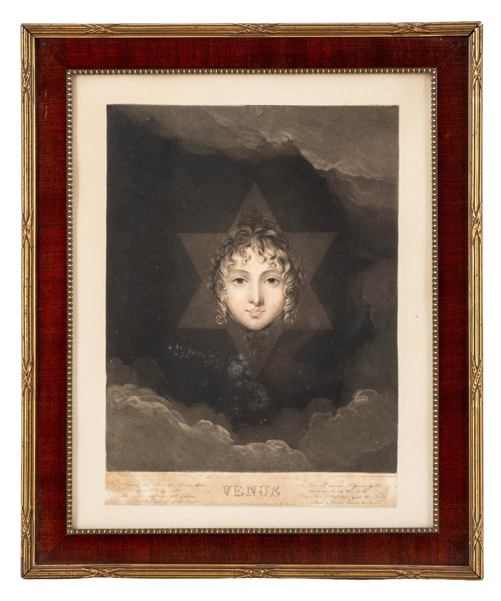 No Reserve: François Huet-Villiers 'Venus' Engraving by Charles Turner, 1809 - 3