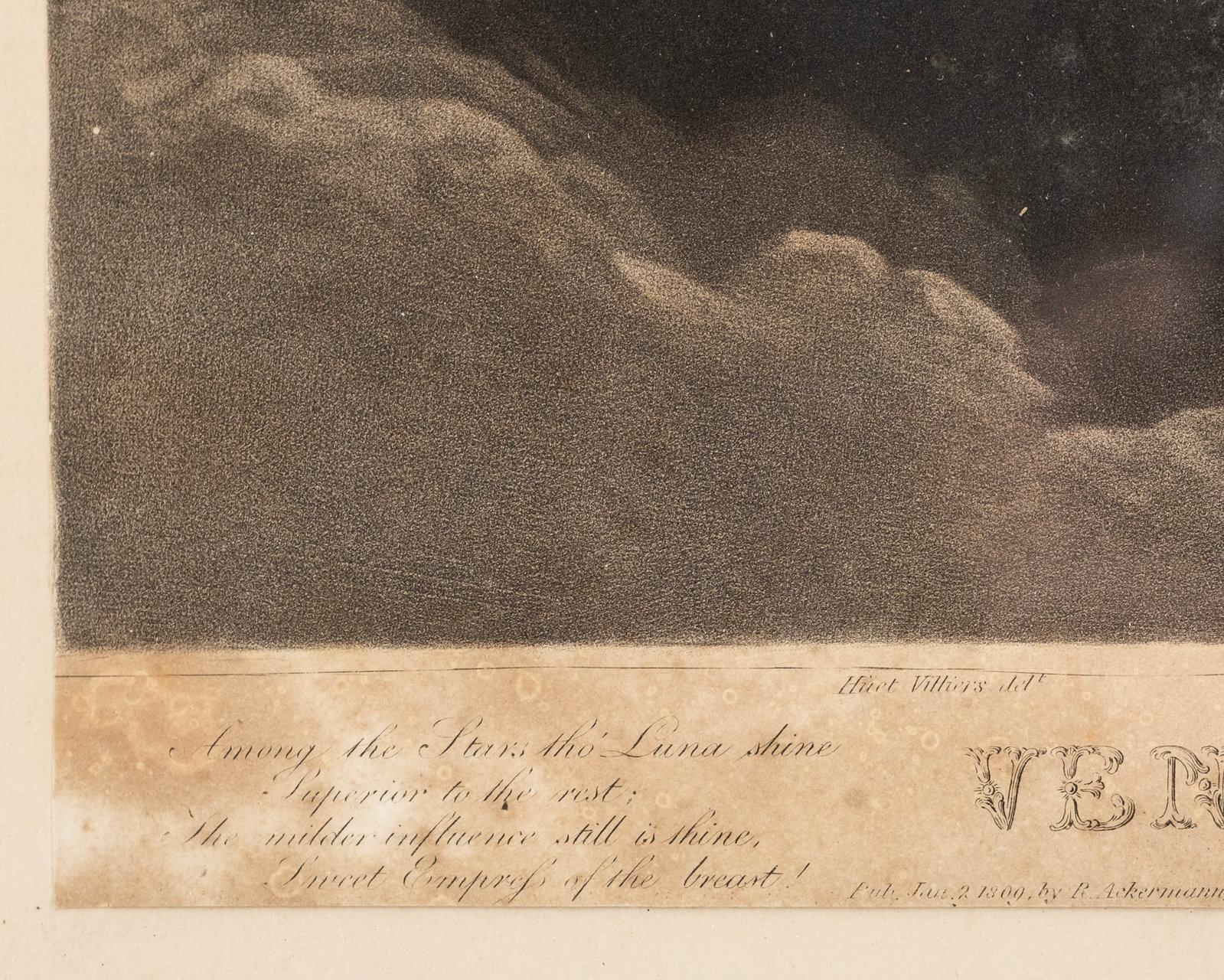 No Reserve: François Huet-Villiers 'Venus' Engraving by Charles Turner, 1809 - 4