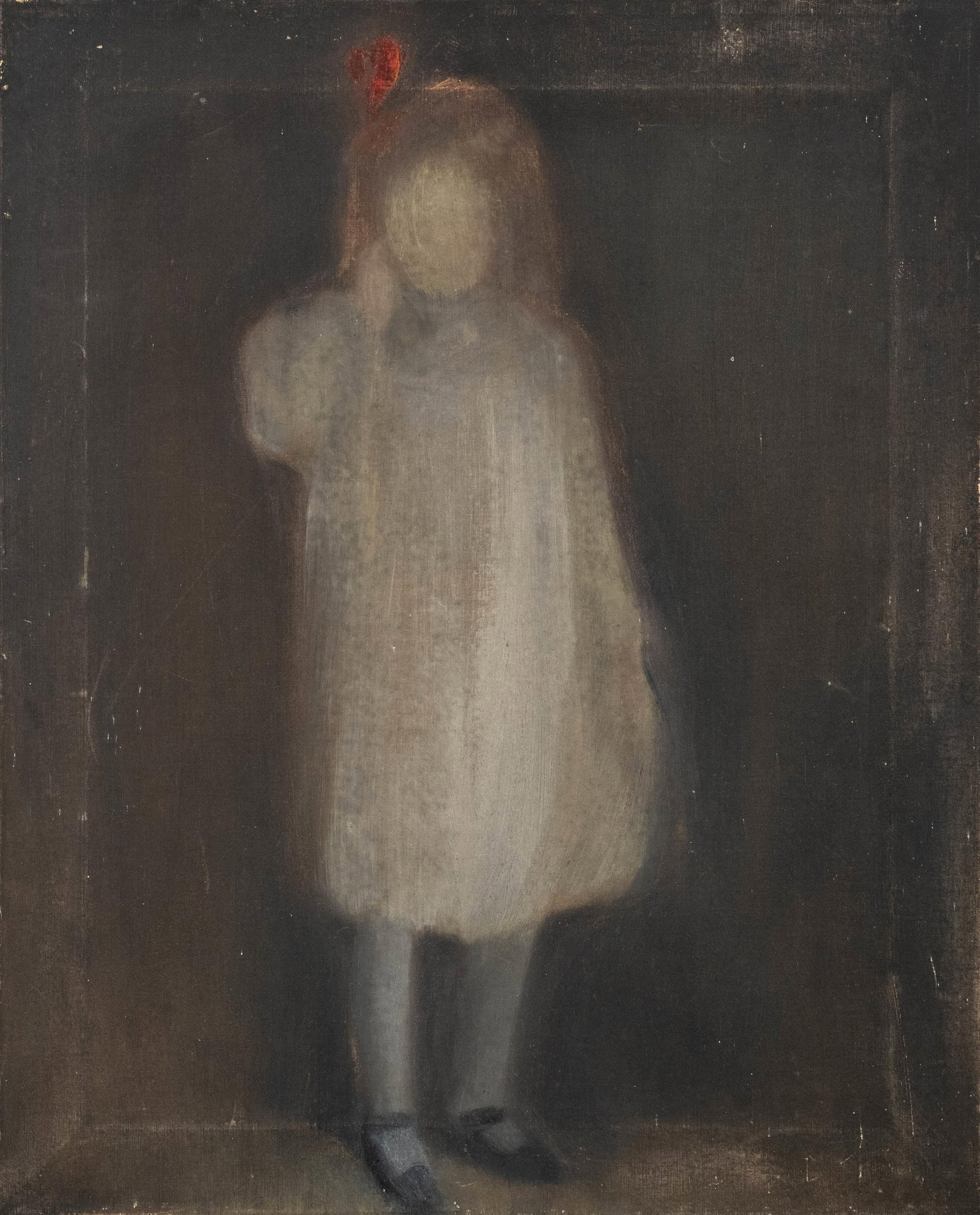 No Reserve: Keywords: American Impressionist, Portrait, Figure Study, Child Subject, Tonalist (1 of 8)