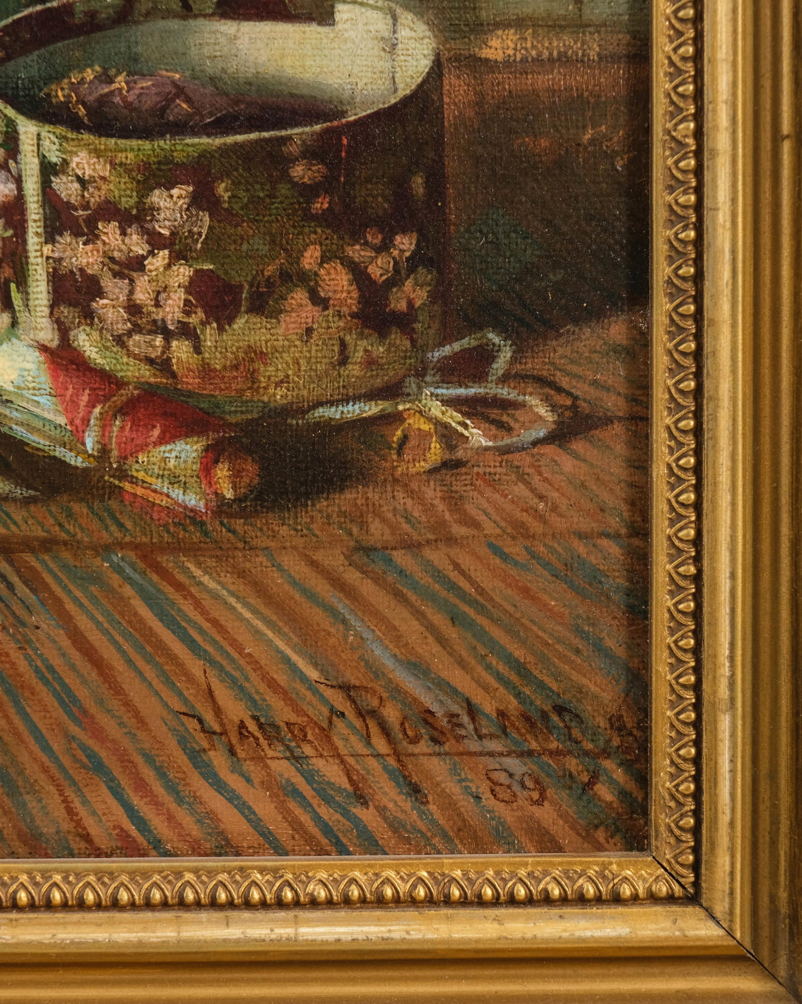 Harry Herman Roseland, American, 19th Century, Signed Oil on Canvas Painting - 4