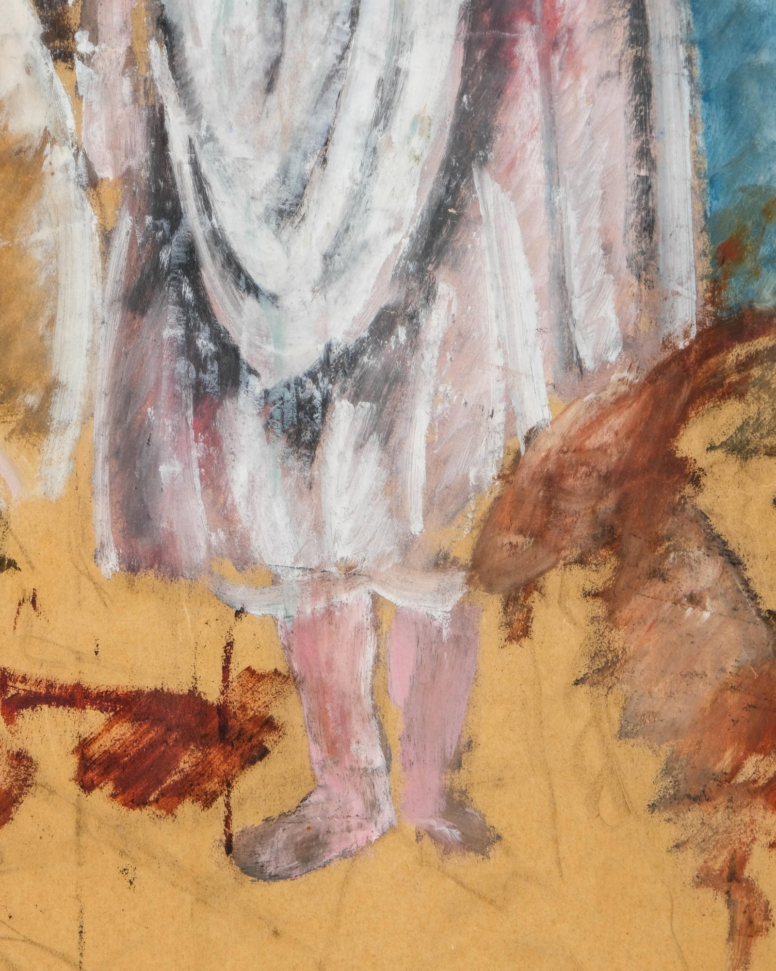 No Reserve: Charles Dufresne Signed Important Art Deco Oil Painting, Circa 1920s for Gobelins - 9