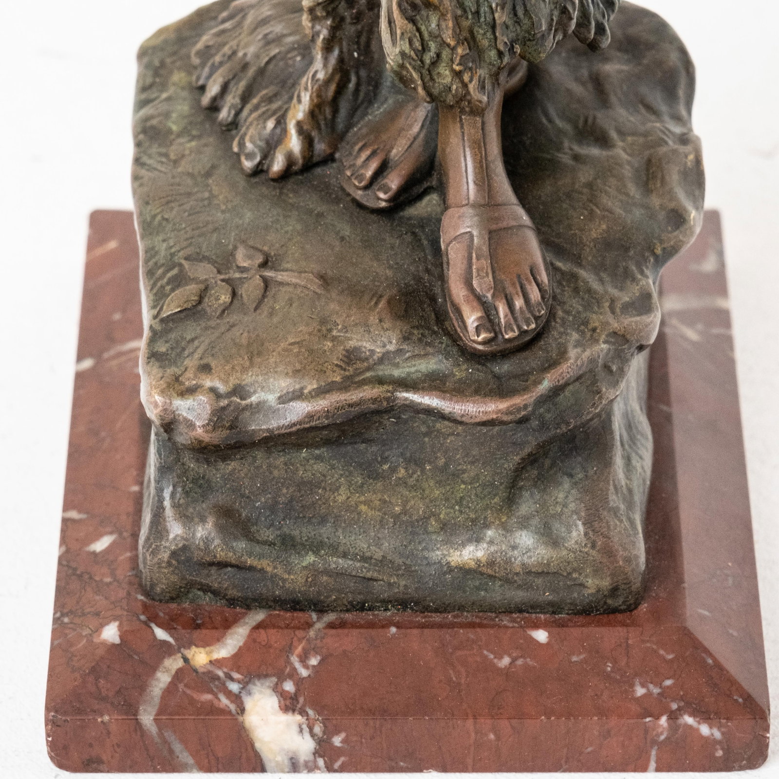 Andor Ruff Tall Signed Art Nouveau Bronze Sculpture, circa 1925 - 8