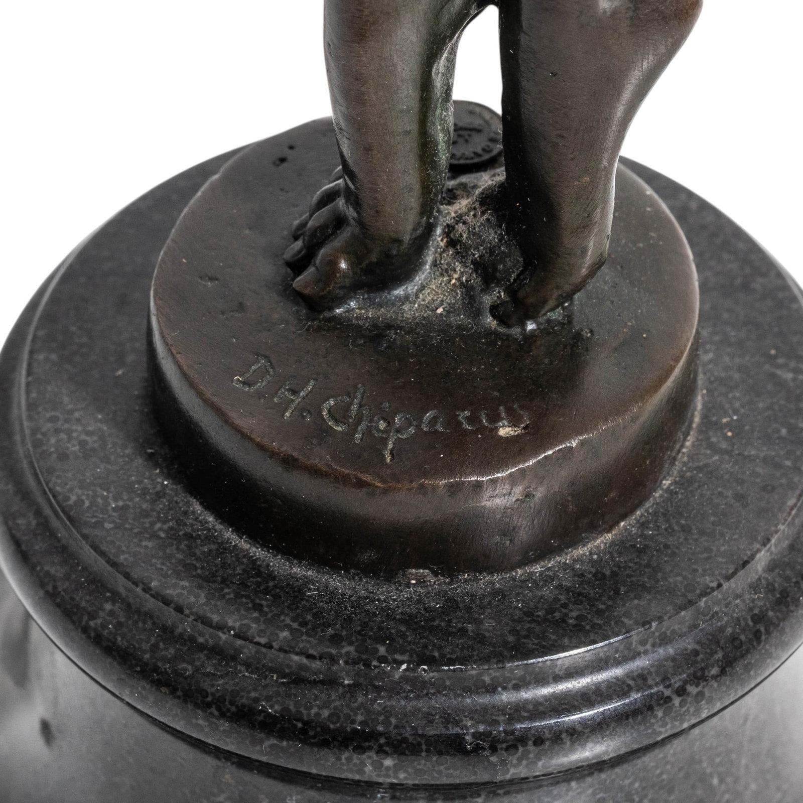 No Reserve: After Demétre Chiparus, Egyptian Dancer Art Deco Bronze Sculpture - 7