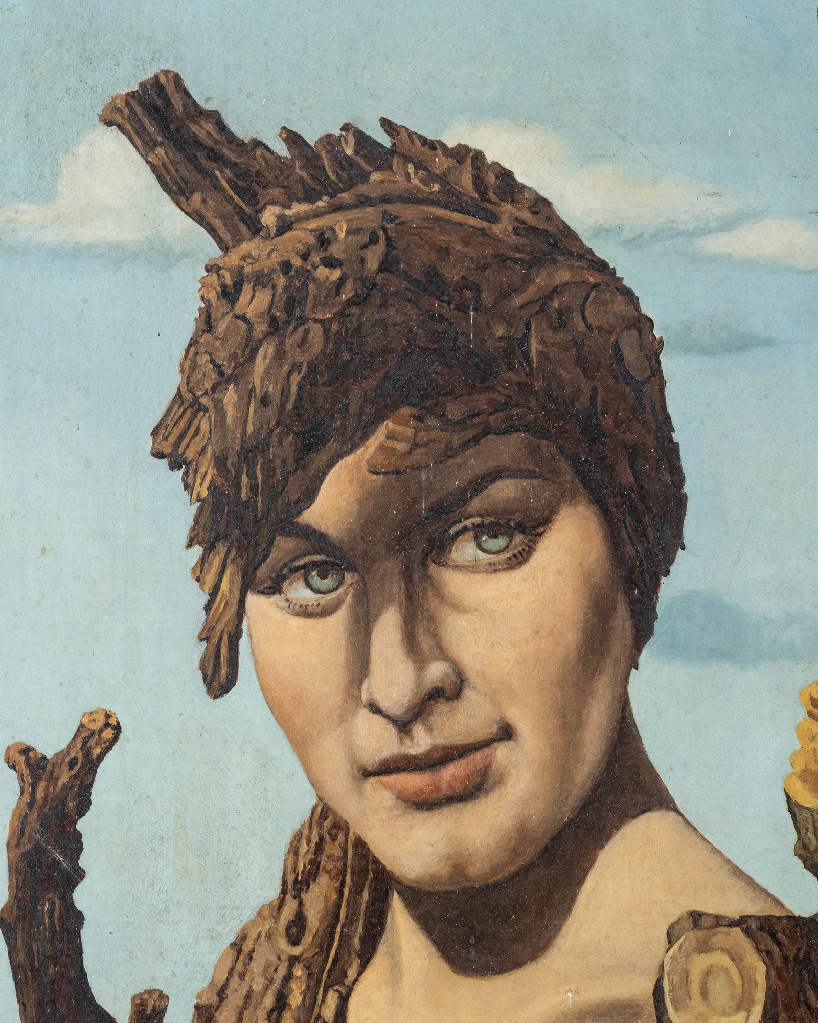 Jan Verdoot Signed 'Metamorphosis' Surrealist Oil Painting - 5