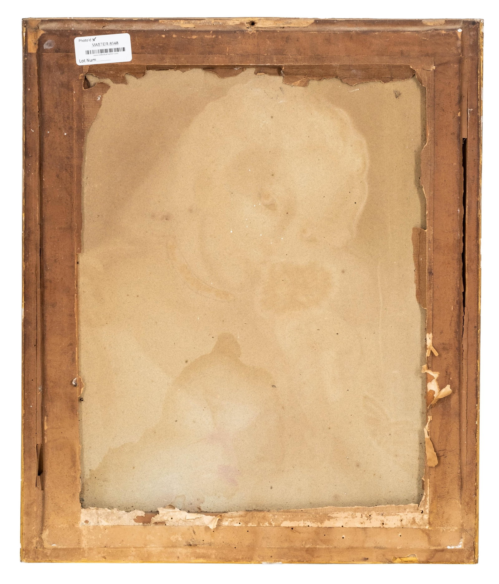No Reserve: French School 18th - early 19th Century Portrait of a Young Woman with Flower Pastel - 7