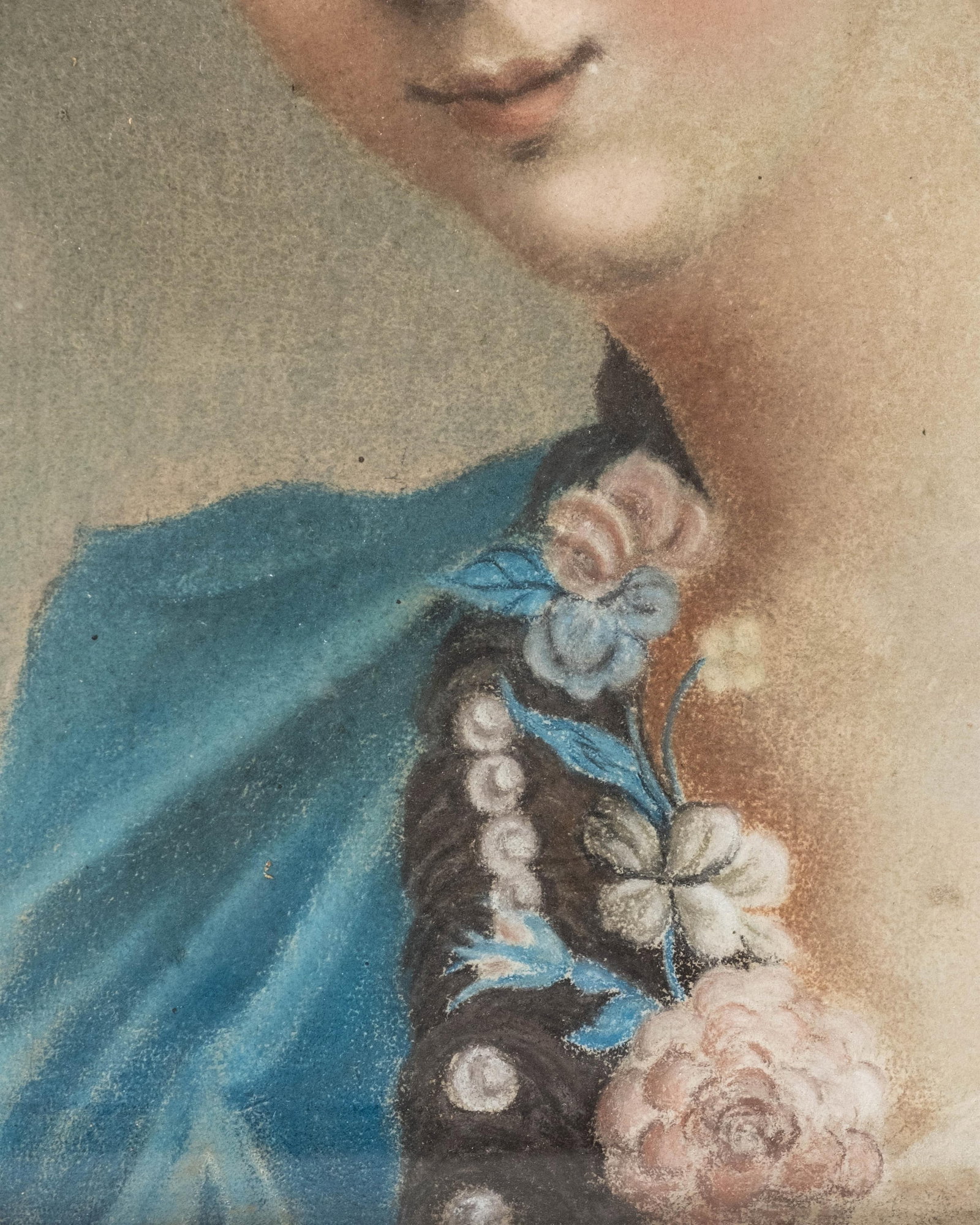No Reserve: Rosalba Carriera or Circle Venetian Pastel Drawing / Painting, 18th Century - 2