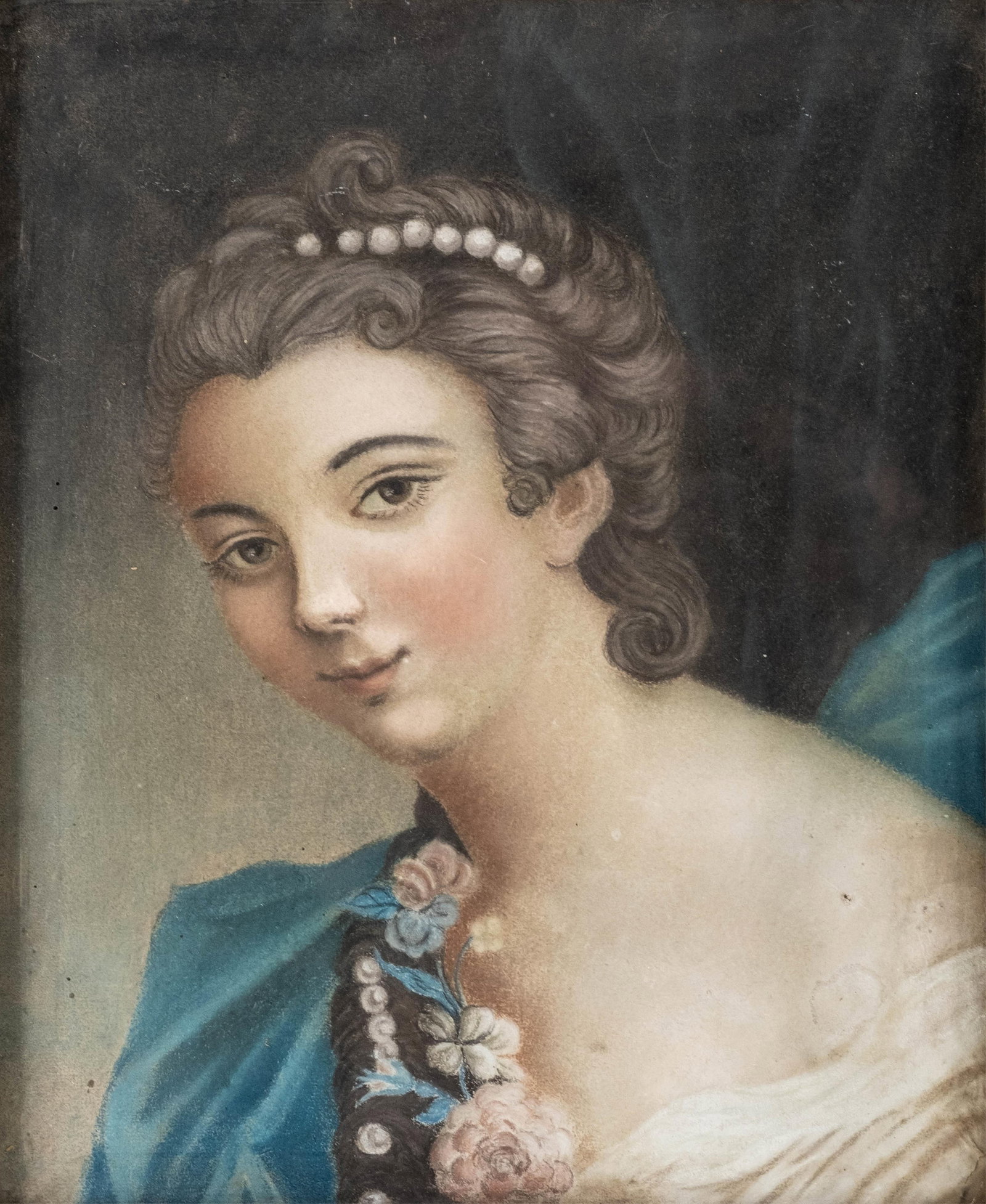 No Reserve: Rosalba Carriera or Circle Venetian Pastel Drawing / Painting, 18th Century - 4