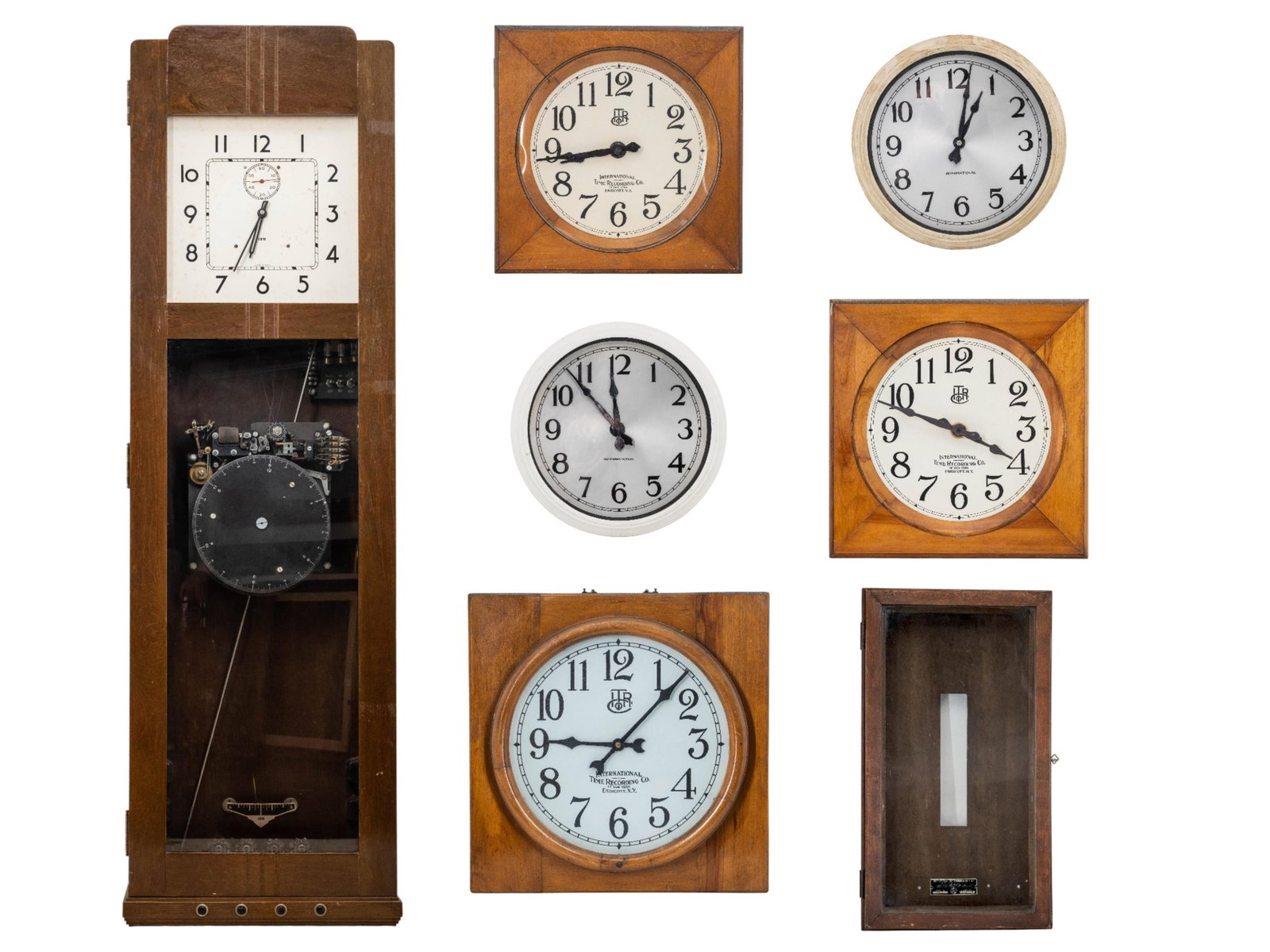 No Reserve: IBM Art Deco Timekeeping System With 1939 THINK Collateral (1 of 20)