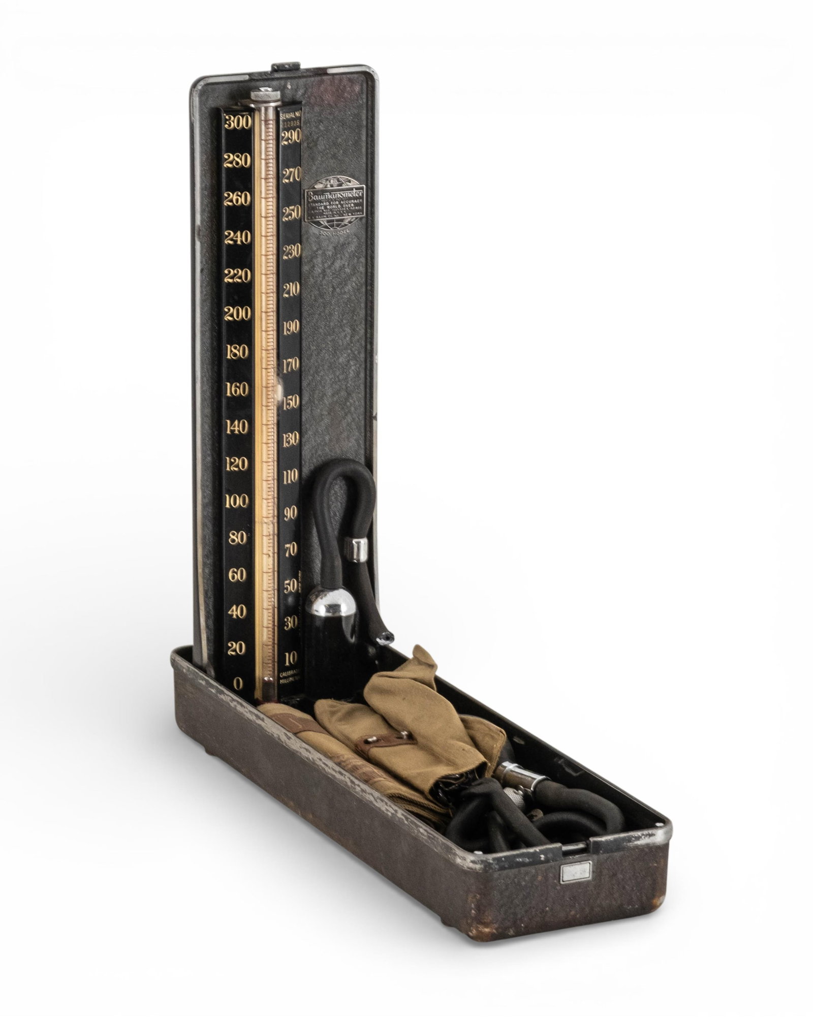 No Reserve: W. A. Baum & Co. New York Model 300 Medical Equipment Sphygmomanometer (1 of 6)