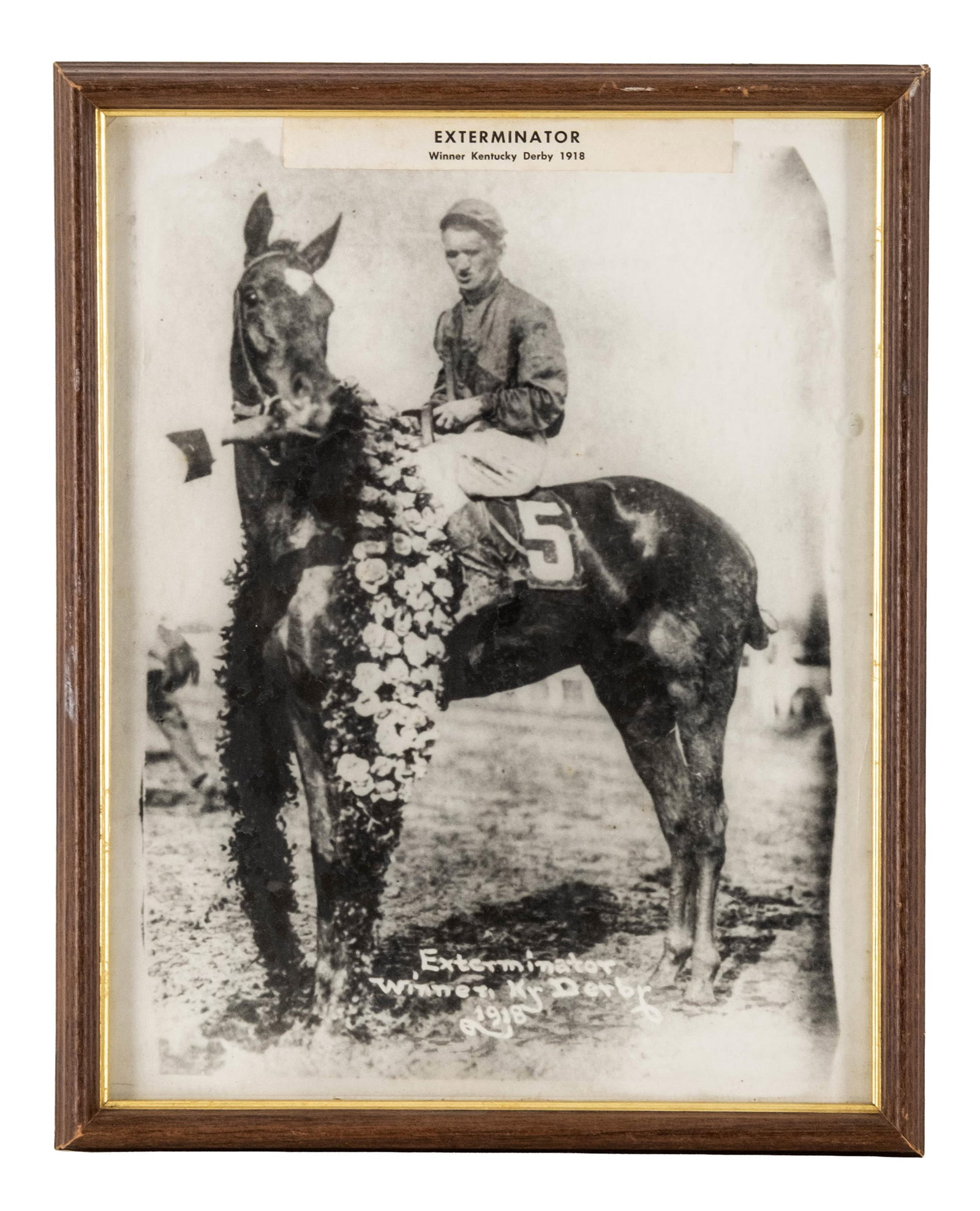 No Reserve: Group of Five Thoroughbred Horse Racing Items Featuring Exterminator 'Old Bones' - 18