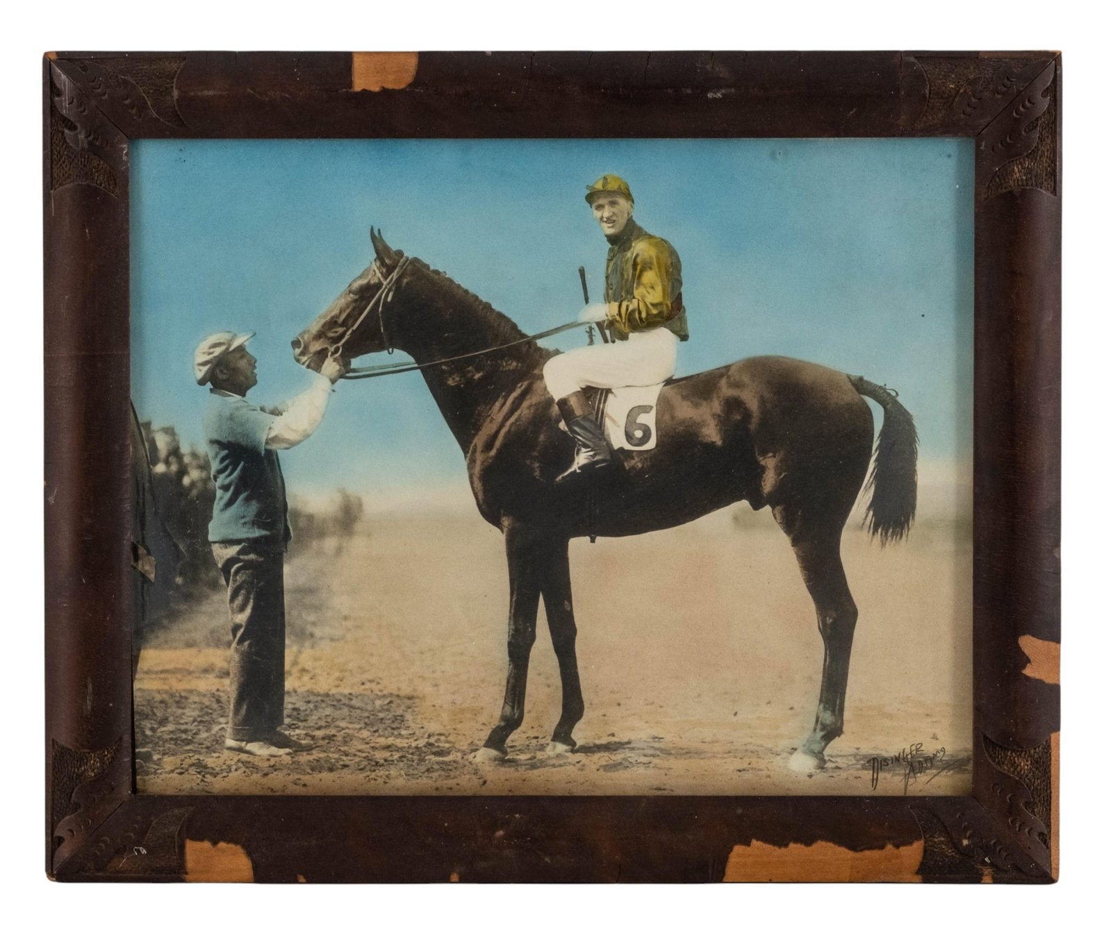 No Reserve: Group of Five Thoroughbred Horse Racing Items Featuring Exterminator 'Old Bones' - 3
