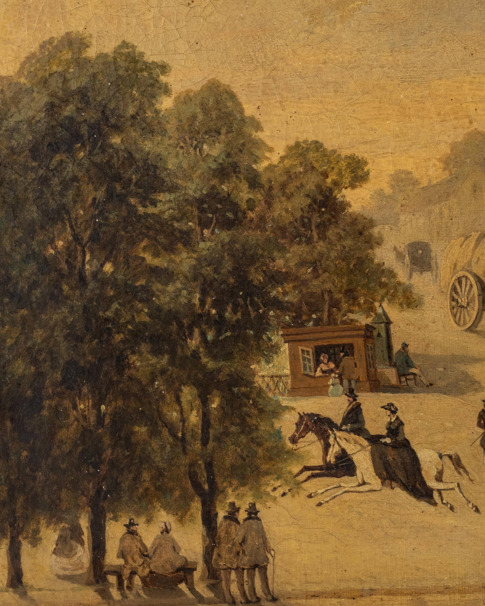 No Reserve: Mystery Artist, Amiens, Oil on Canvas Painting, 19th century - 3