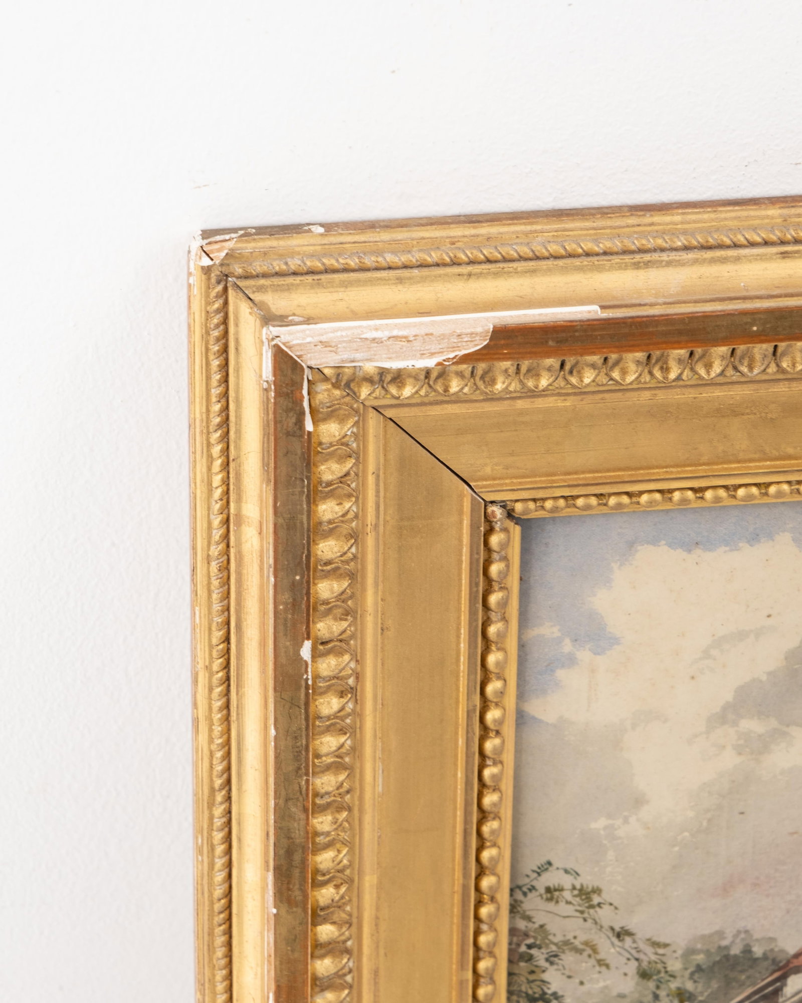 No Reserve: Mystery Artist, Signed 19th Century Watercolor Painting, Dated 1875 - 15