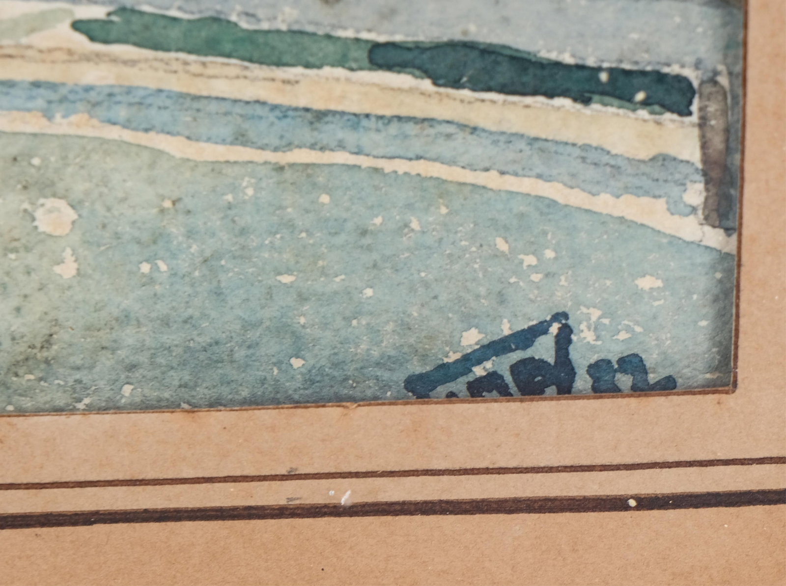 No Reserve: Mystery Artist Signed ‘Notre Dame of Paris’ Watercolor Painting, 1932 - 5