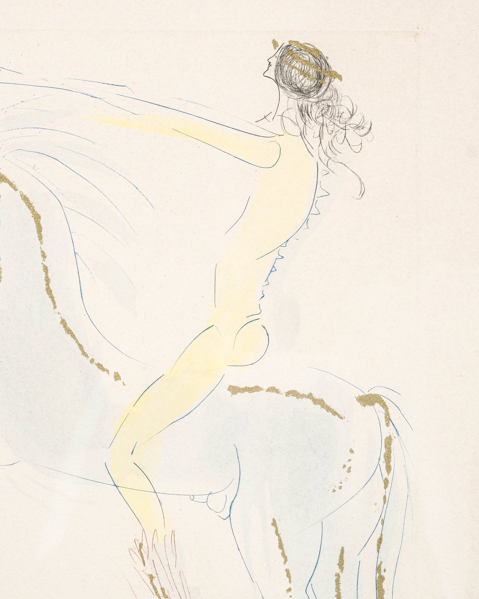 No Reserve: Salvador Dalí, Hand Signed 'The Horse of the Pharaoh' Limited Edition Lithograph - 7