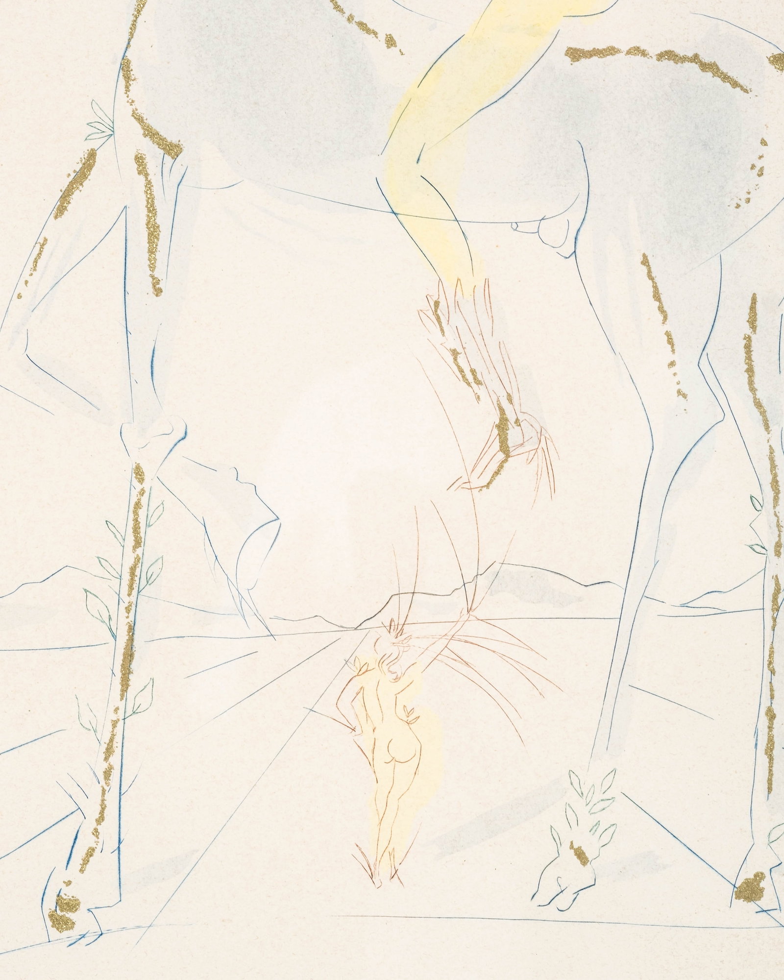 No Reserve: Salvador Dalí, Hand Signed 'The Horse of the Pharaoh' Limited Edition Lithograph - 8