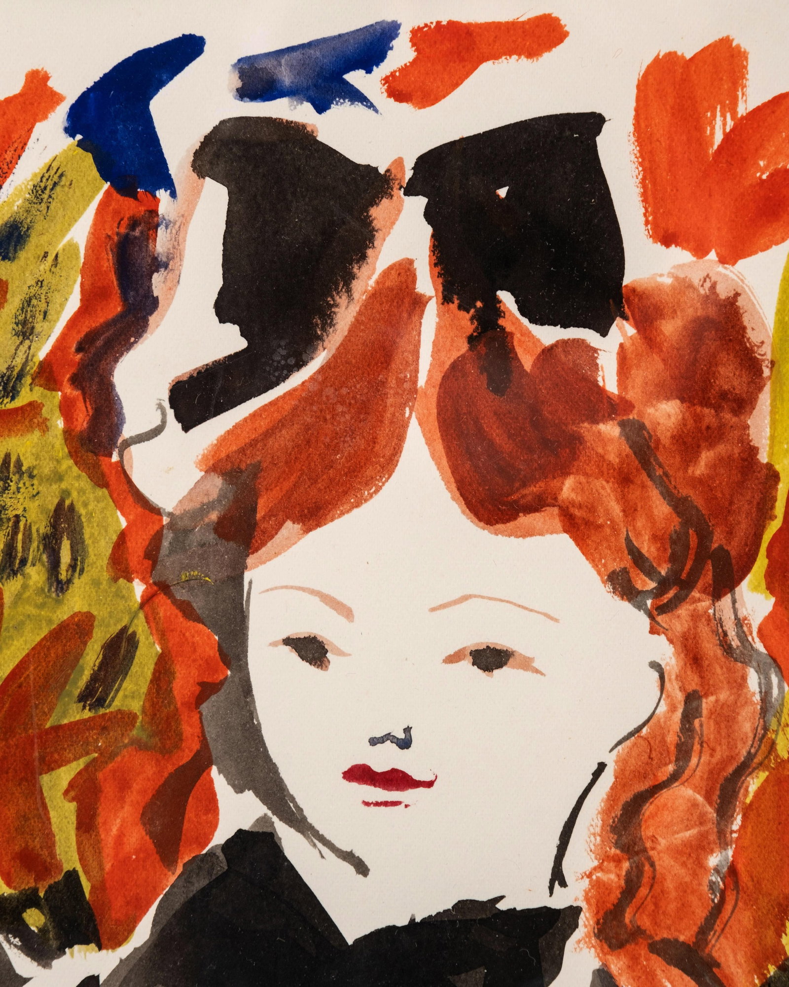 Emilio Grau-Sala Signed Watercolor Impressionist Painting - 5