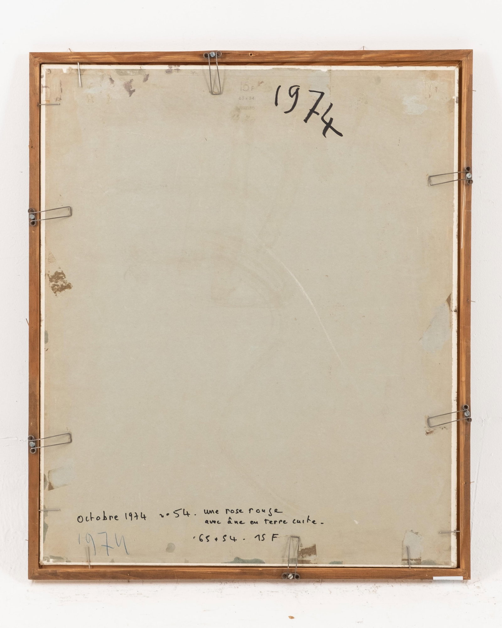 Benn (Bencion Rabinowicz), Signed Oil on Canvas Board Painting, 1974 - 12