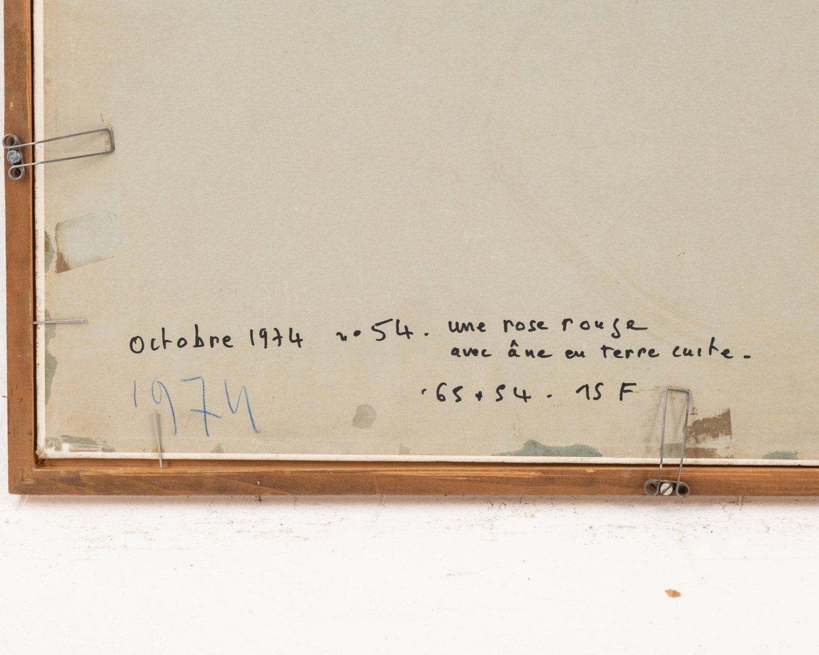 Benn (Bencion Rabinowicz), Signed Oil on Canvas Board Painting, 1974 - 13