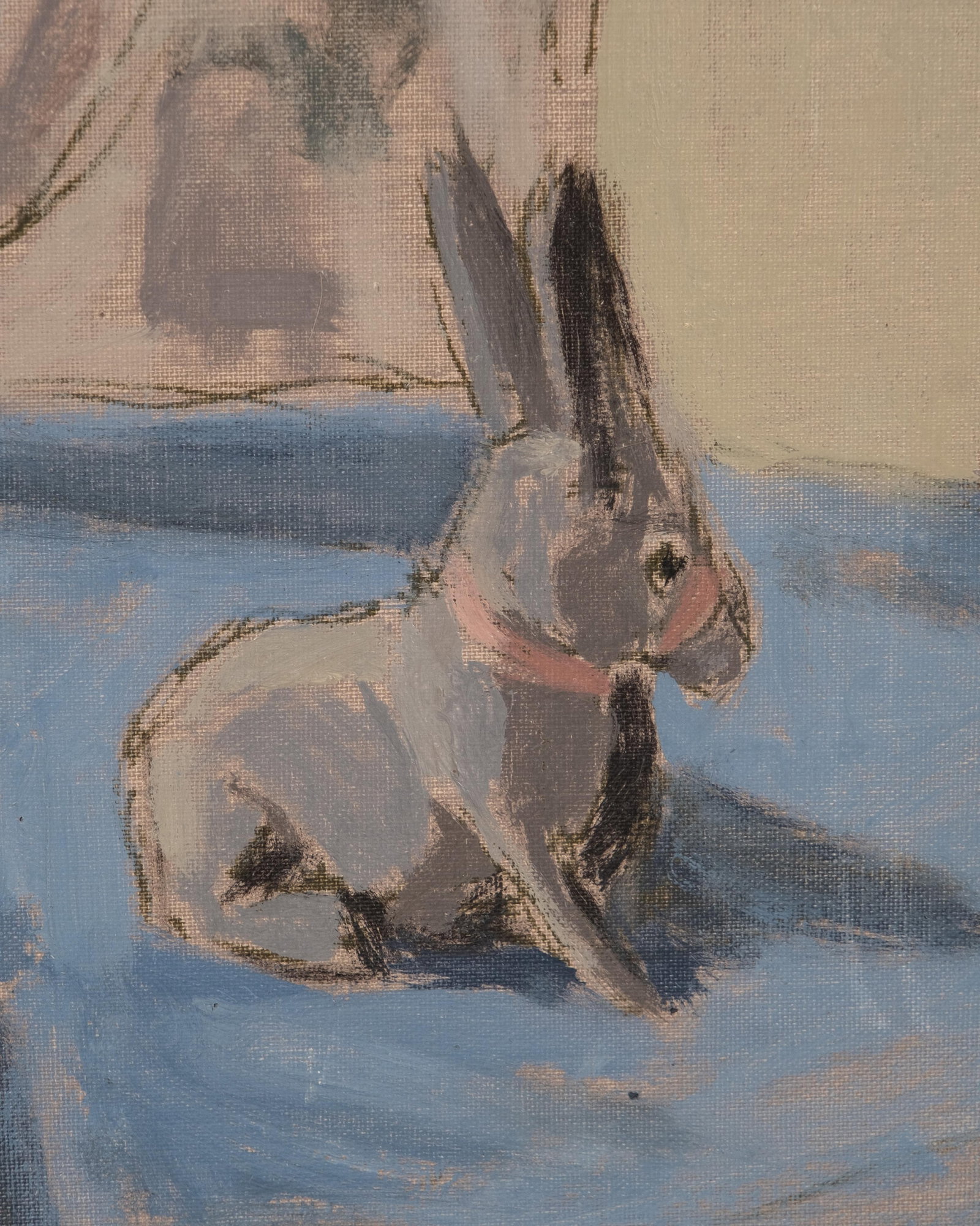 Benn (Bencion Rabinowicz), Signed Oil on Canvas Board Painting, 1974 - 8