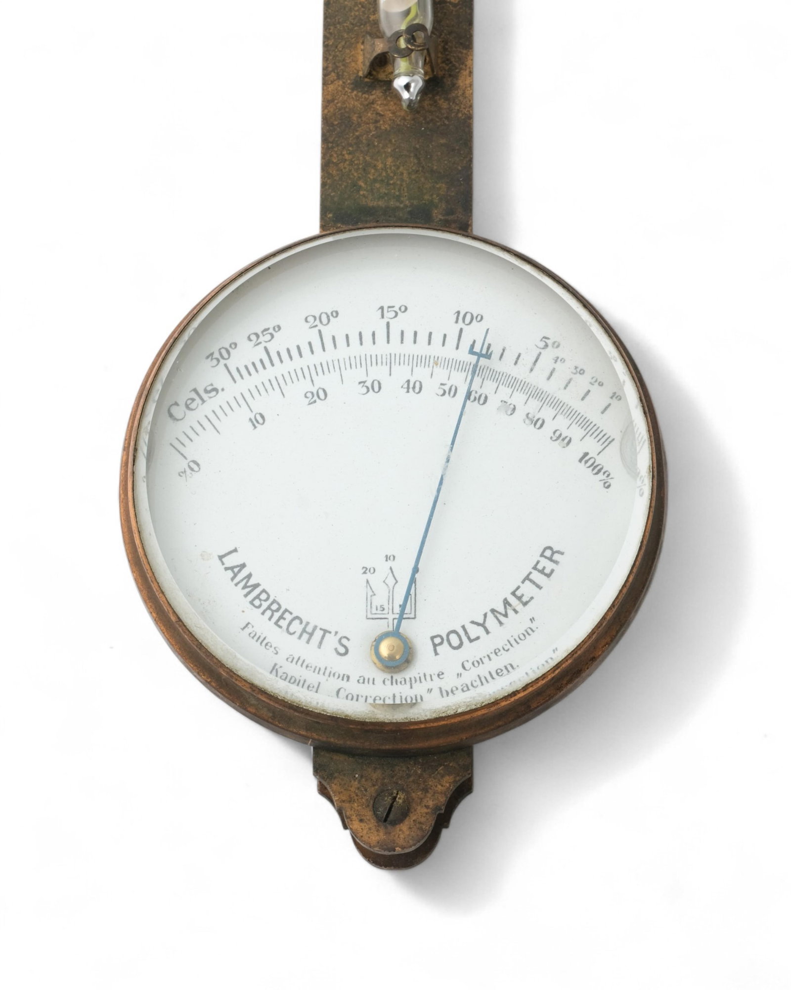 No Reserve: Lambrecht's Polymeter Hygrometer/Thermometer, Circa 1880 - 2