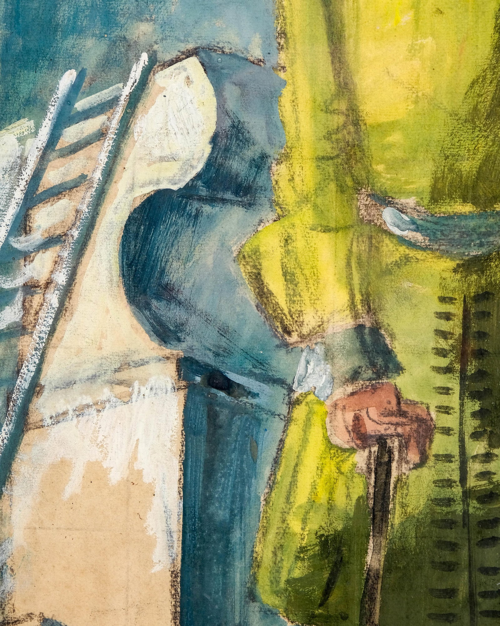 No Reserve: Paul Colin, Signed Watercolor and Gouache Painting for a Poster Project - 7