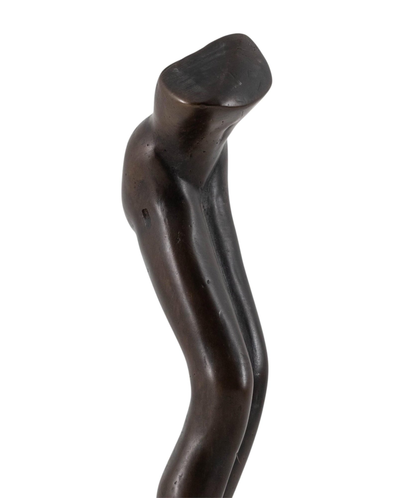 No Reserve: French Modernist Bronze Torso Sculpture, 45/200 - 5