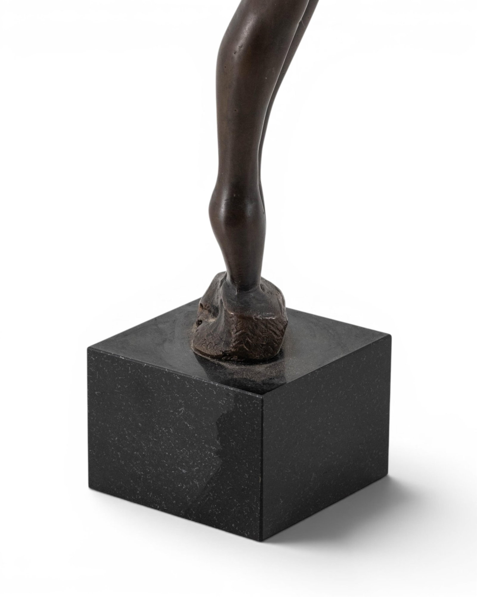 No Reserve: French Modernist Bronze Torso Sculpture, 45/200 - 6
