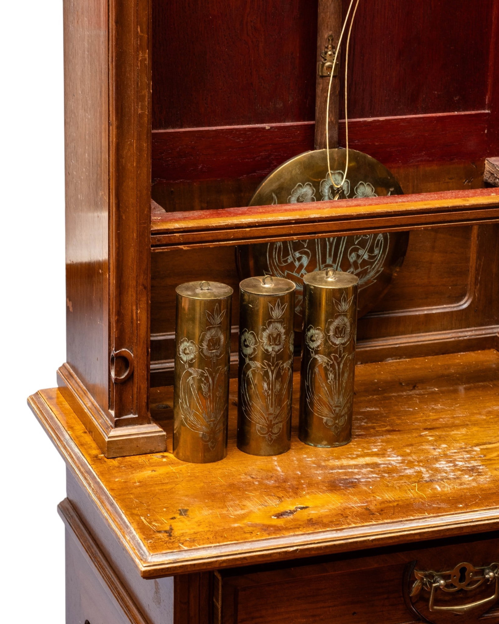 Art Nouveau Jugendstil Tall Case Clock, Circa 1900 - 4