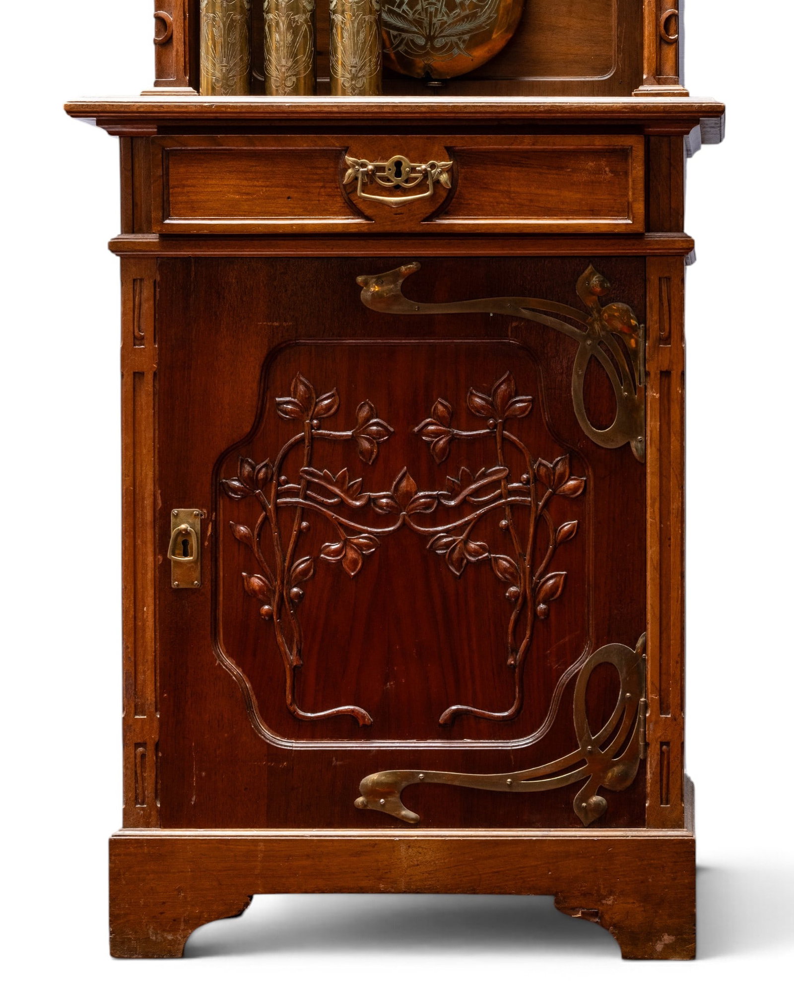 Art Nouveau Jugendstil Tall Case Clock, Circa 1900 - 6