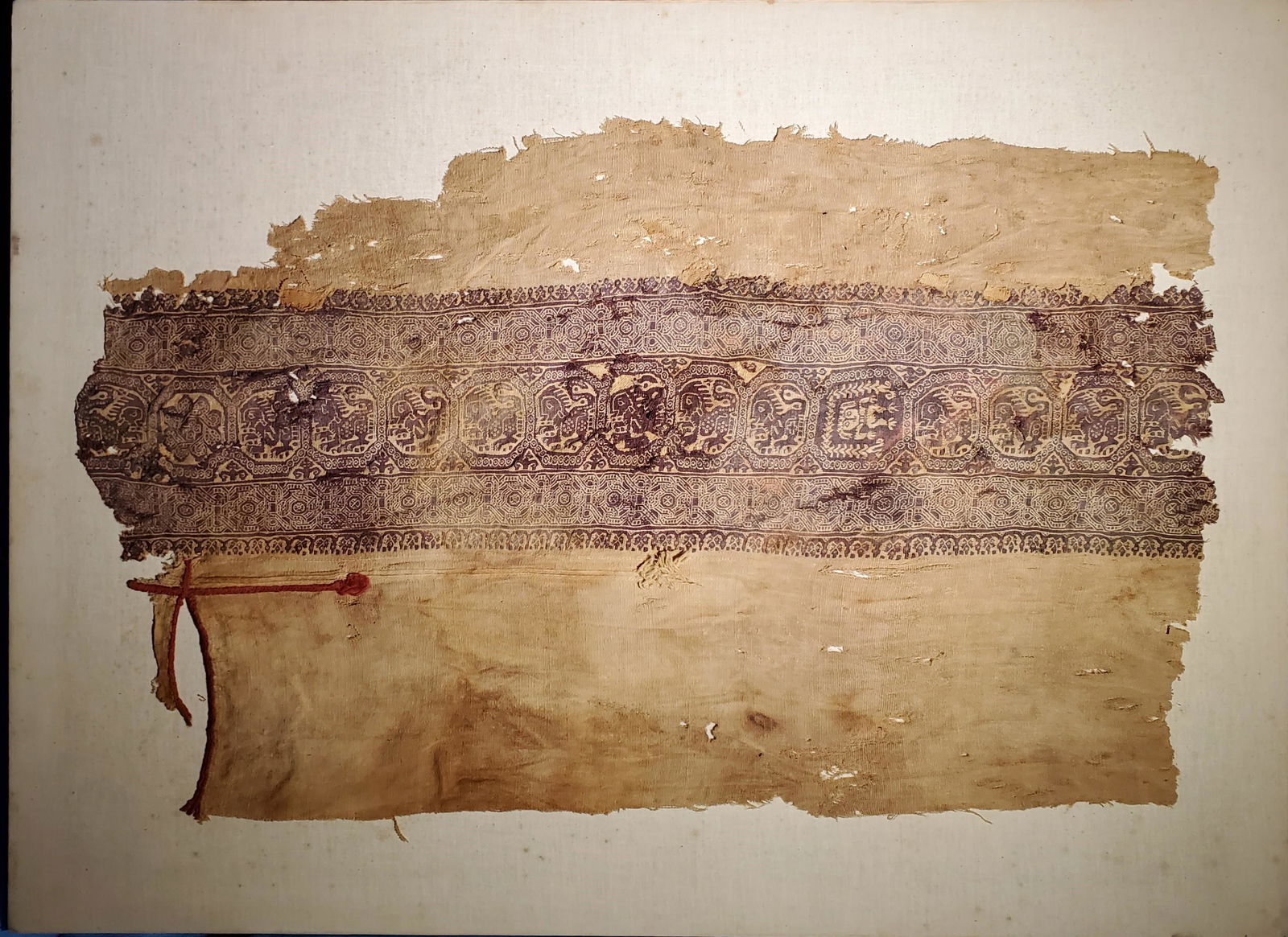 Large Coptic Woven Textile (1 of 4)