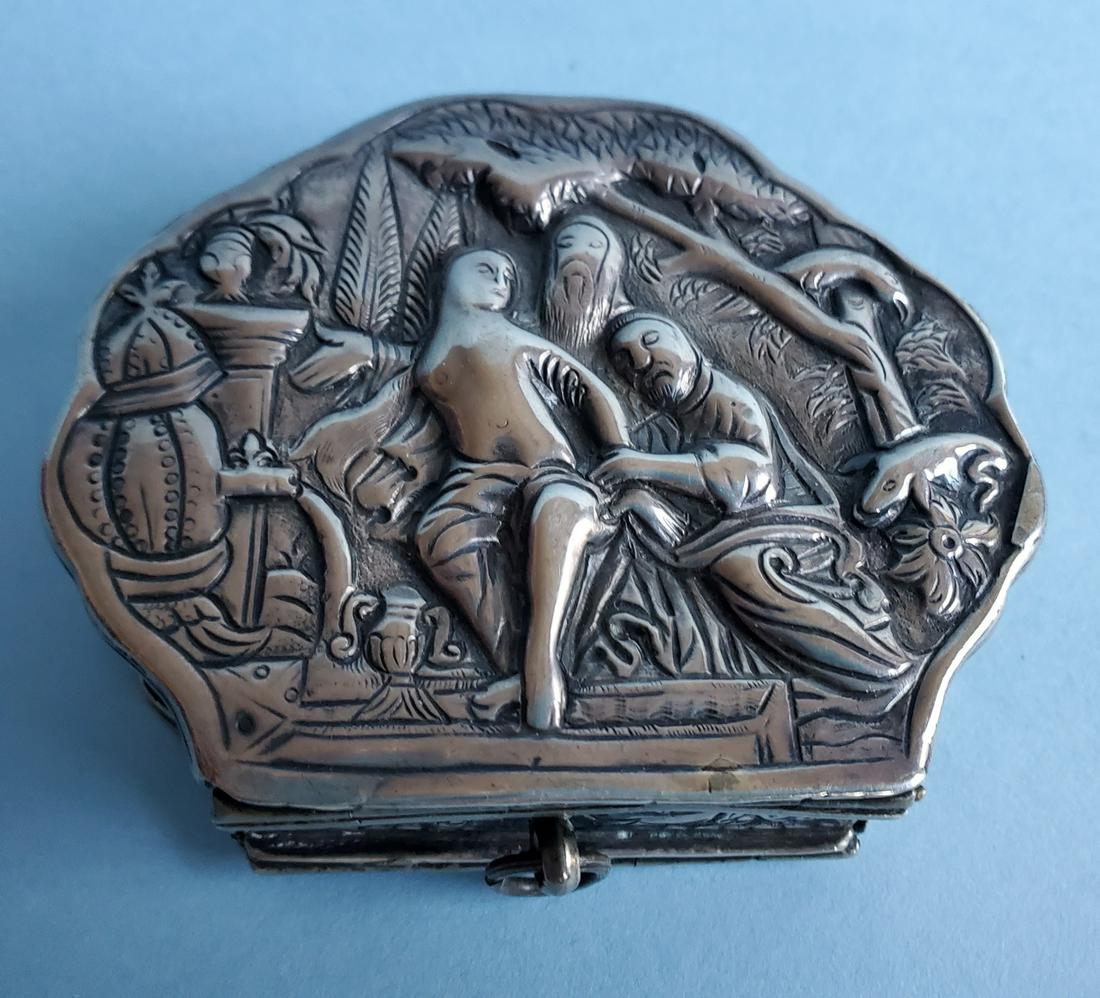 Dutch 18th c. Silver Box (1 of 7)