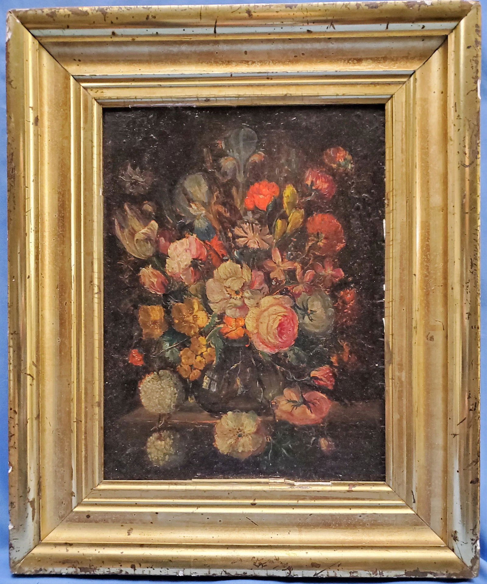 Floral Bouquet in the Flemish 17th c. Tradition (1 of 2)