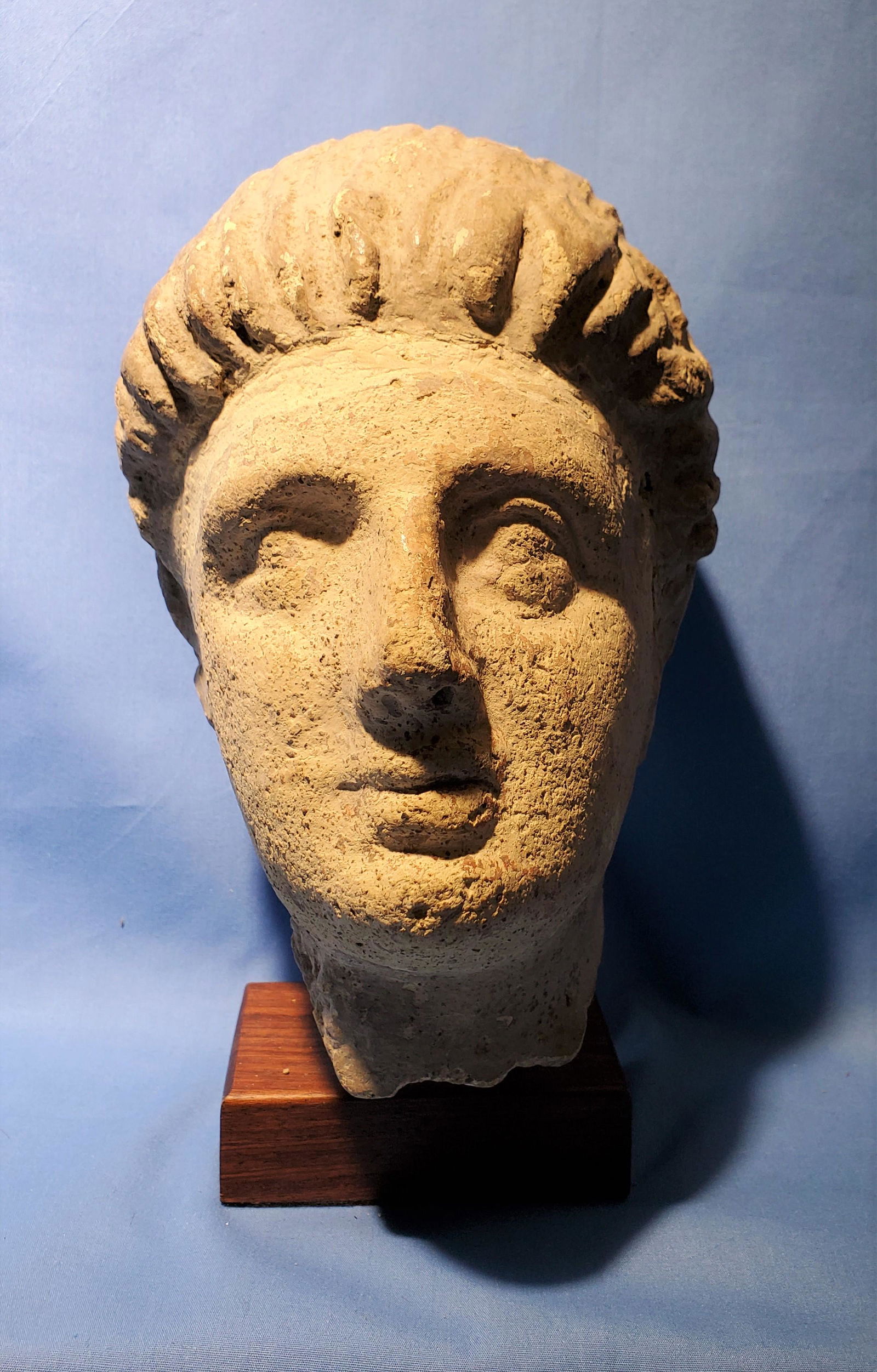 Ancient Egyptian Greek Head, Roman Period (1 of 4)