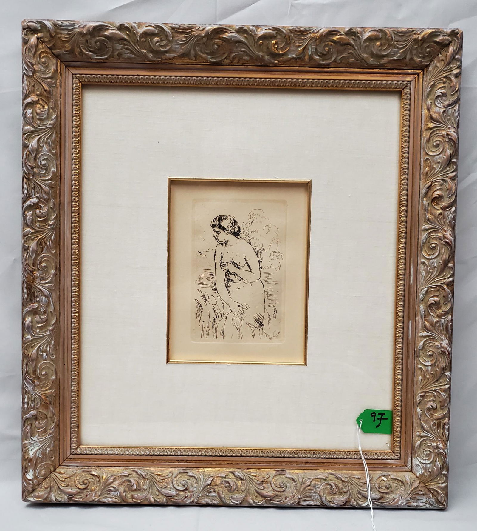 Original Renoir Etching (1 of 2)