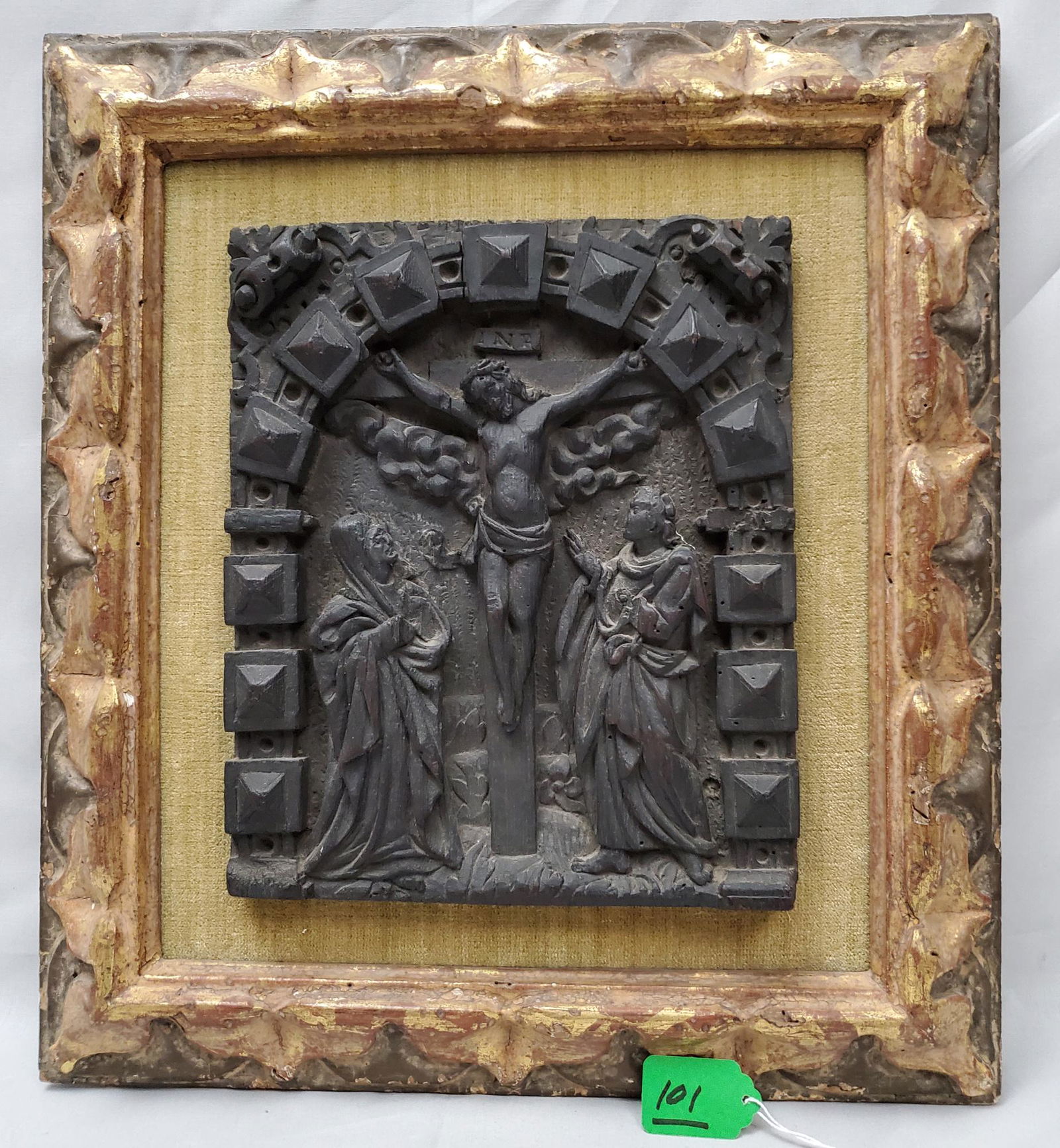 Early Renaissance Relief of the Crucifixion (1 of 2)