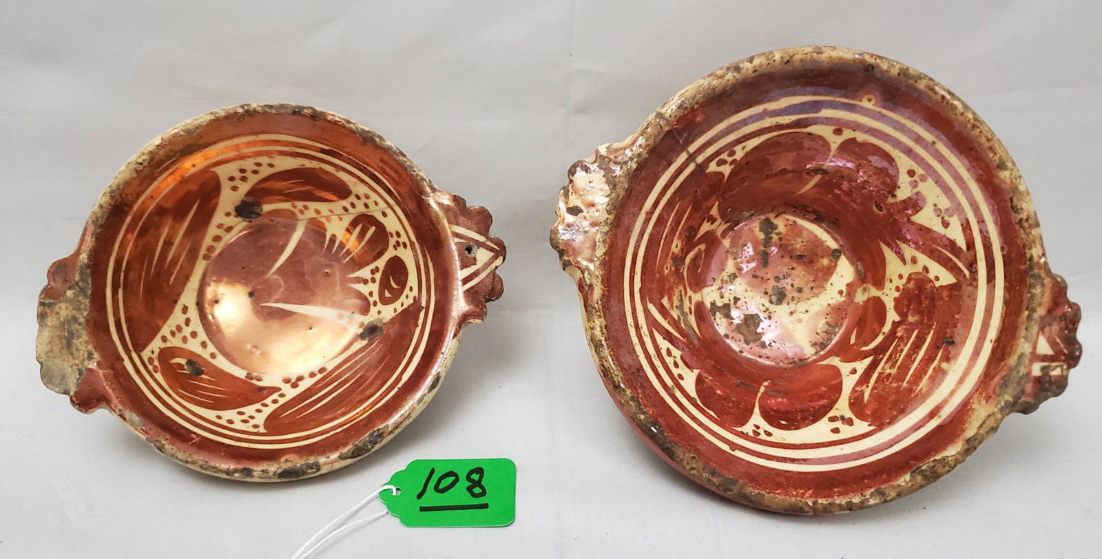 Two Hispano-Moresque Bowls (1 of 3)