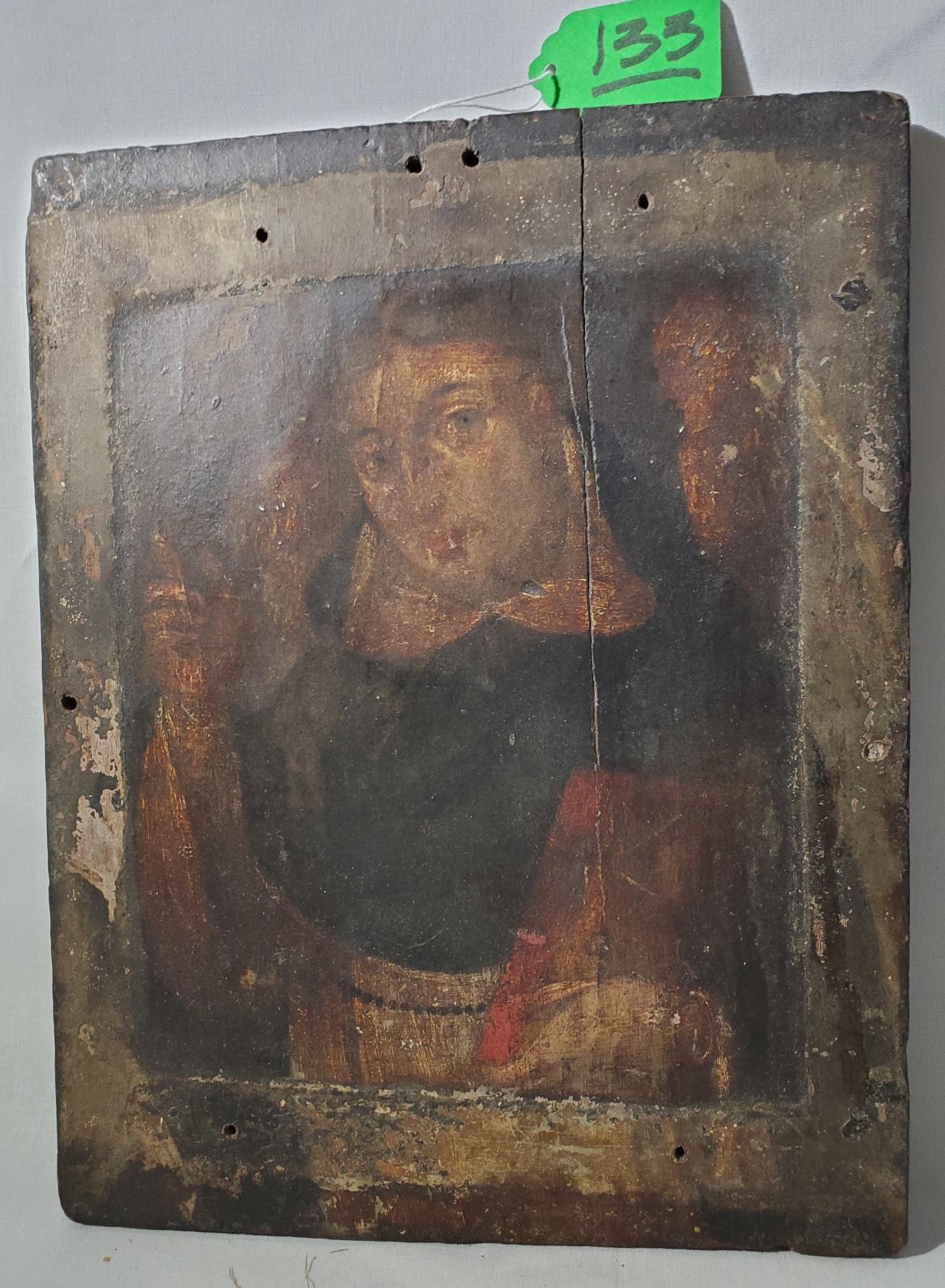 Old Master Painting of a Saint (1 of 2)