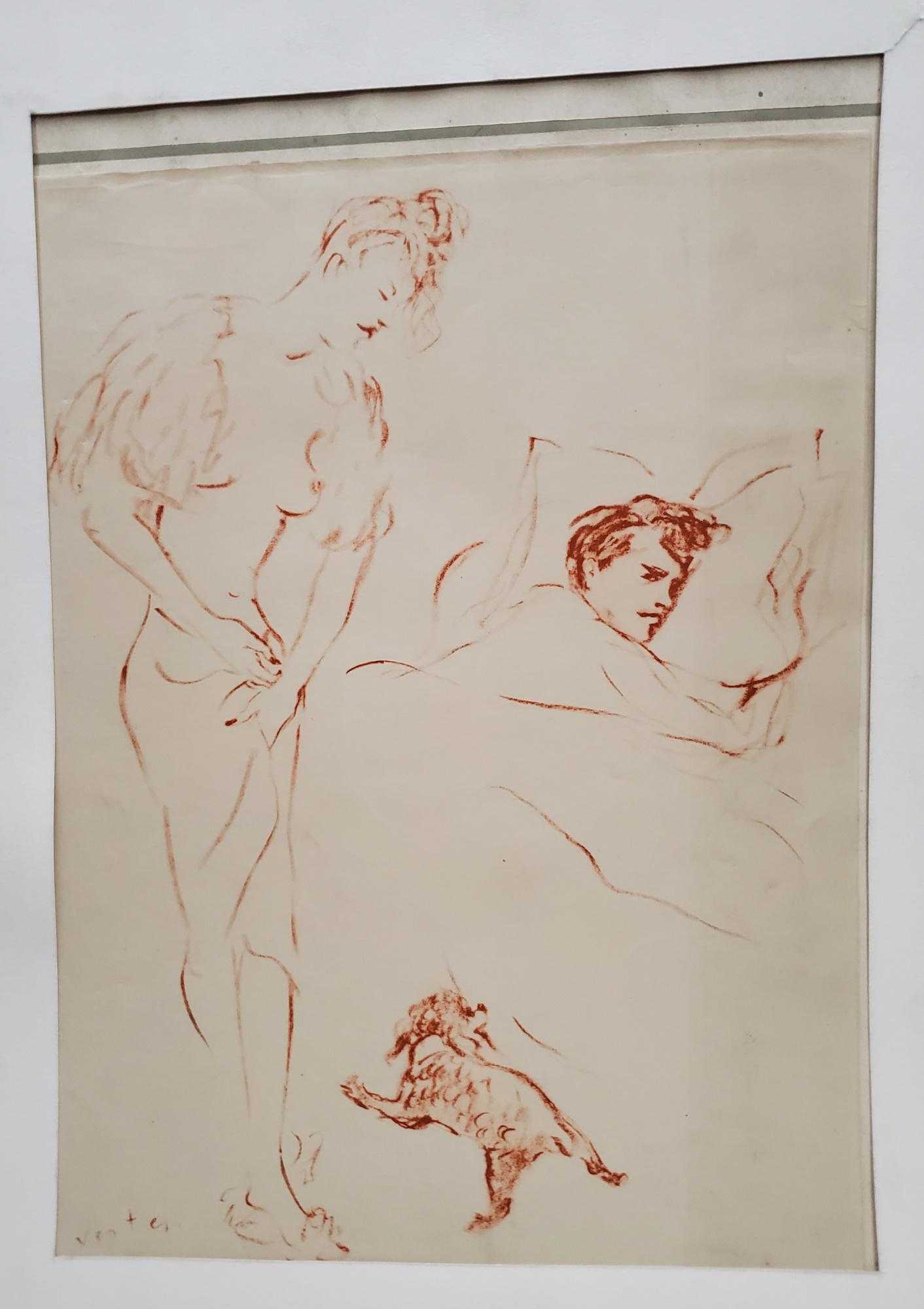 Marcel Vertes Lithograph (1 of 3)