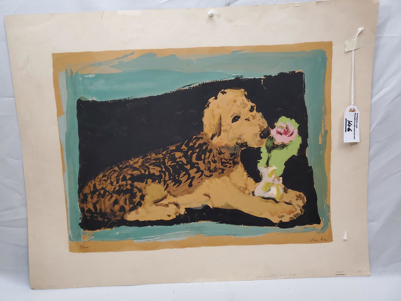 Two Signed Lithographs by Marcel Vertes (1 of 3)