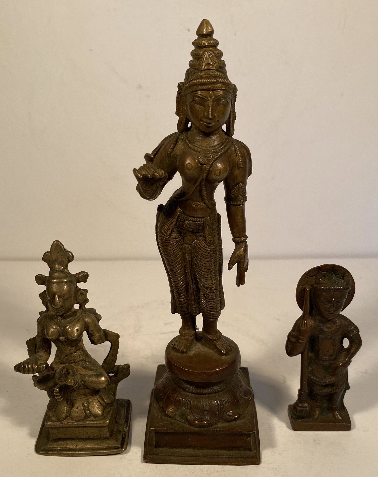 Three Indian Statuettes (1 of 7)