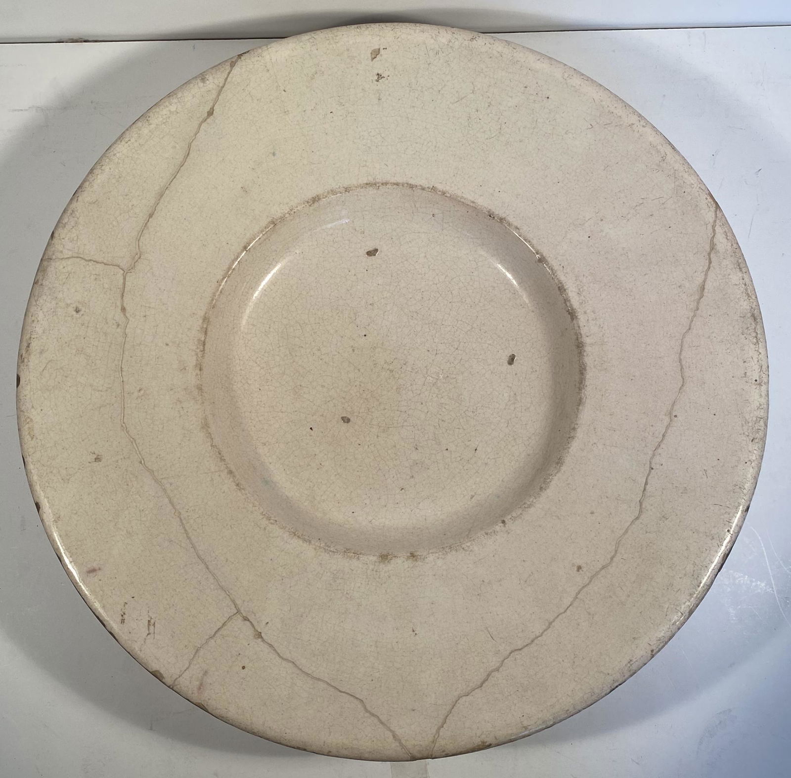 Dutch 17th c. Glazed Platter (1 of 5)