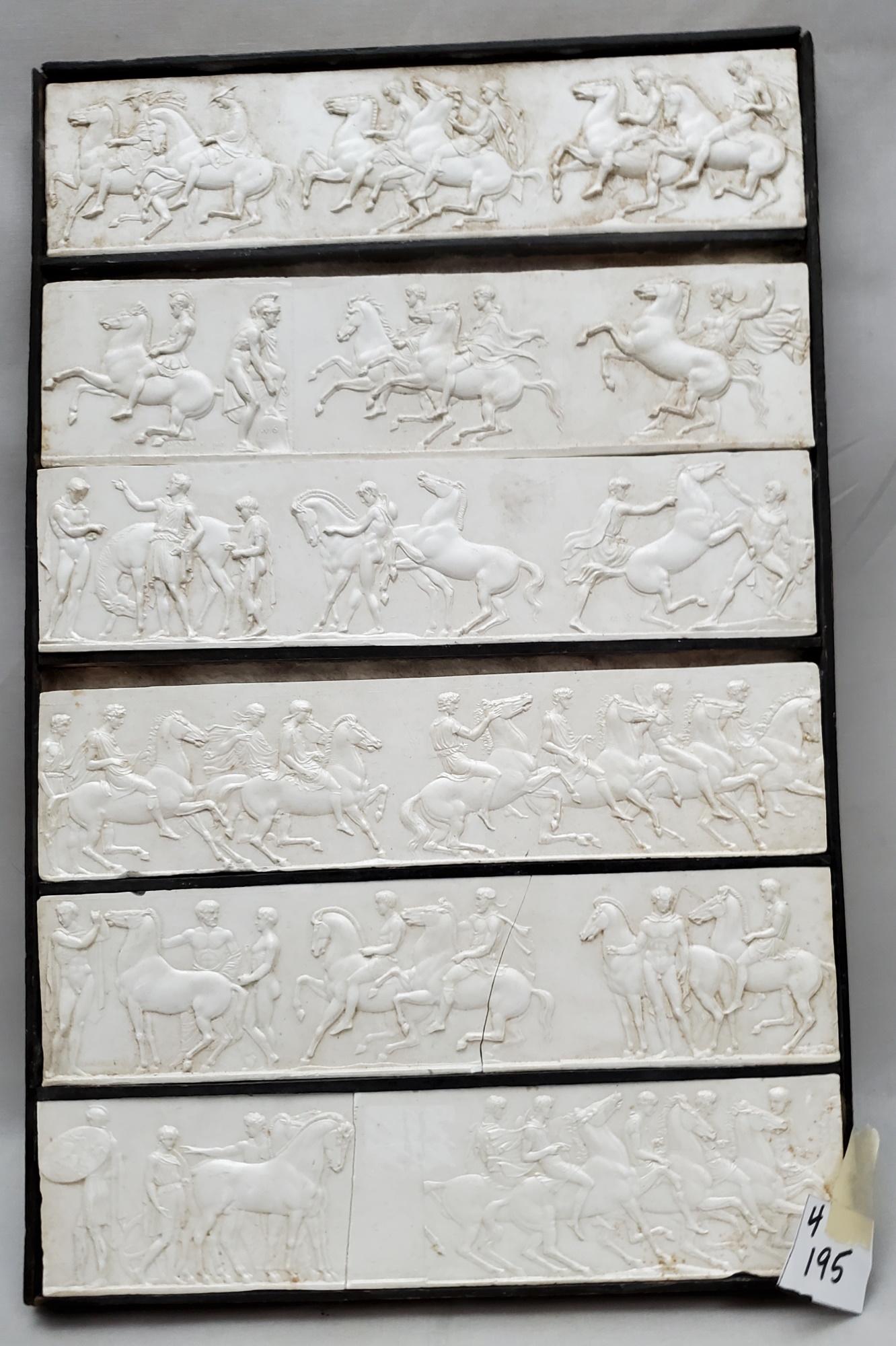 Plaster Tablets of Parthenon Friezes (1 of 10)