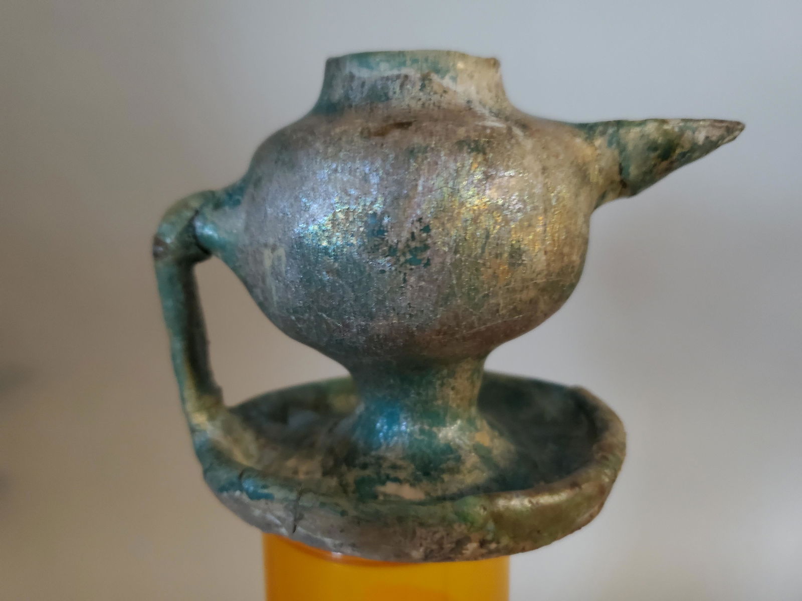 Seljuk Persian Faience Oil Lamp (1 of 5)