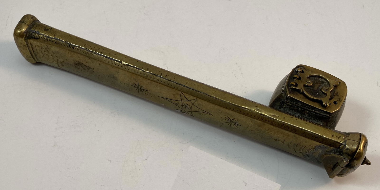 Greek Bronze Pen Box (1 of 6)