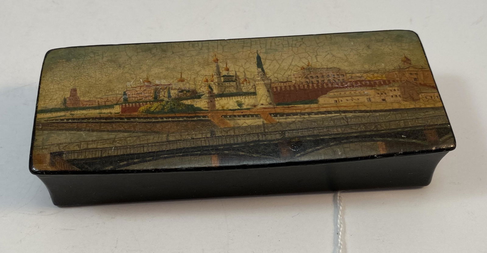 Antique Russian Lacquer Box (1 of 5)