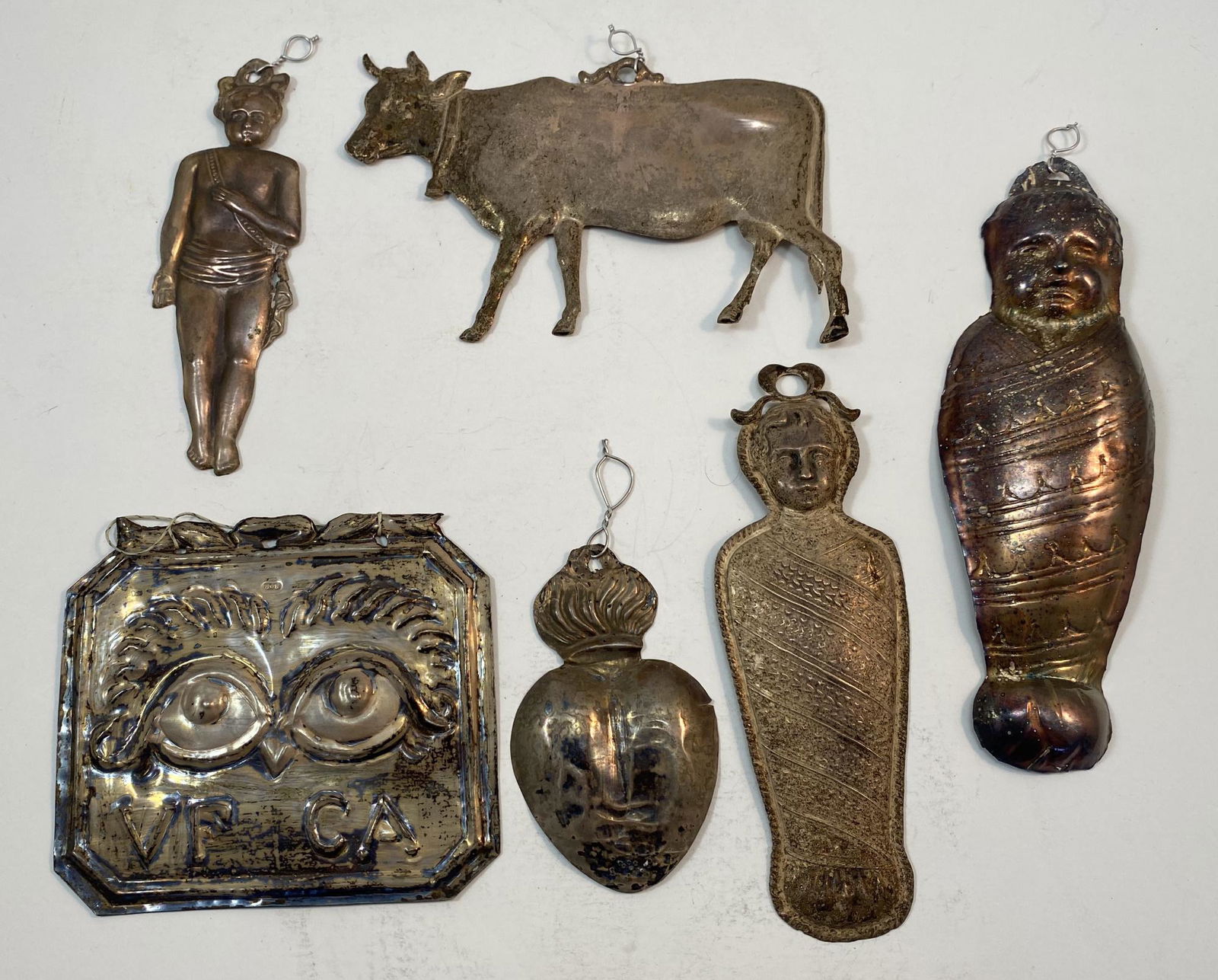 Six Silver Dedicatory  Offerings (1 of 1)